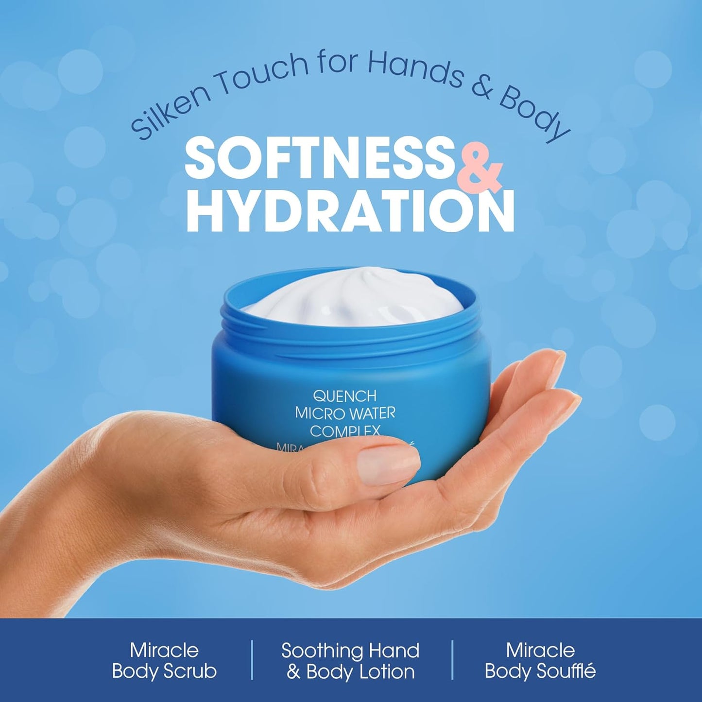 Quench 7 Piece Skincare Set - Japanese Onsen Volcanic Hydration and Anti Aging Skin Care Set with Cleanser, Facial Peel, Moisturizer, Night Cream