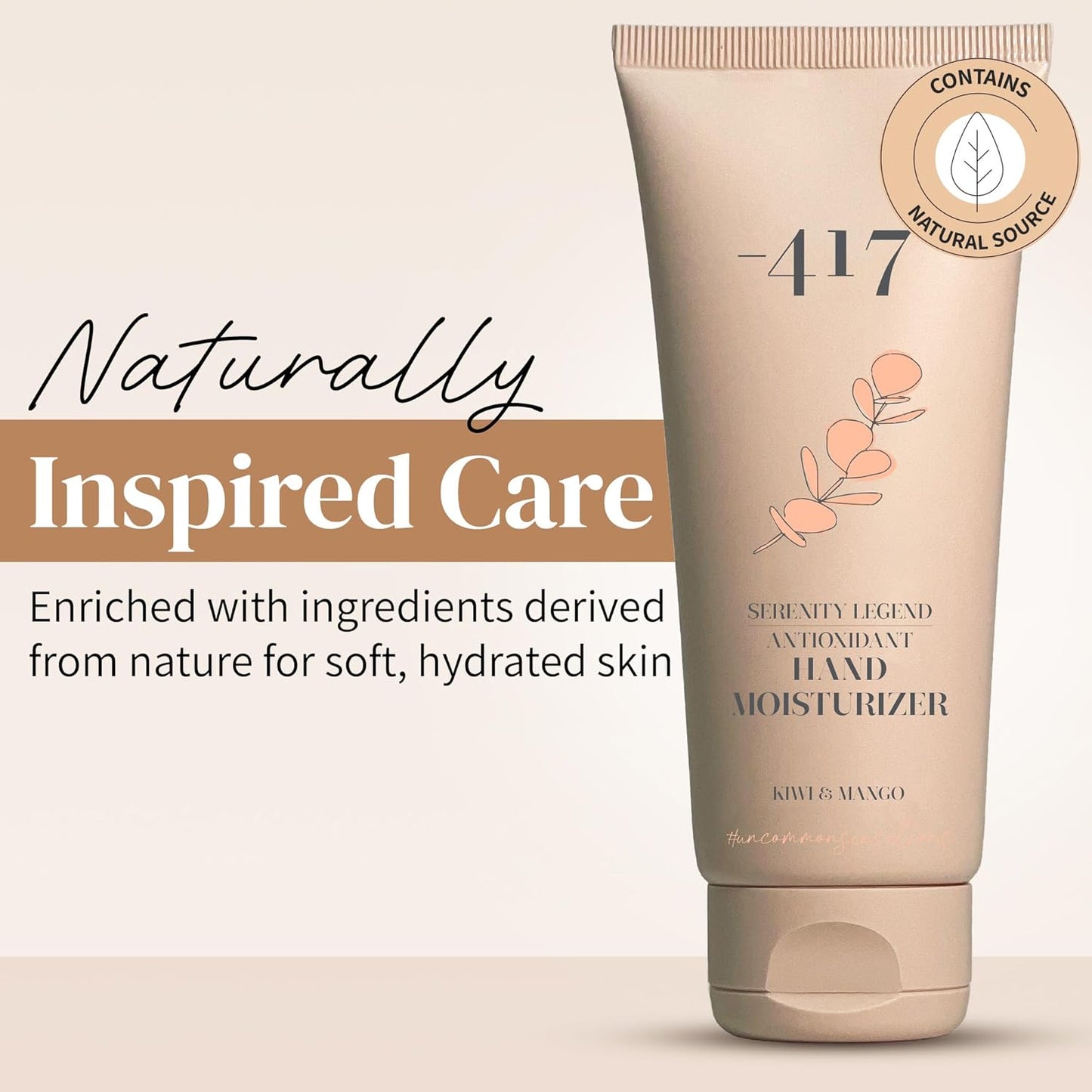 -417 Minus Kiwi & Mango Hand Moisturizer: Anti-Oxidant, Refreshing Hydration