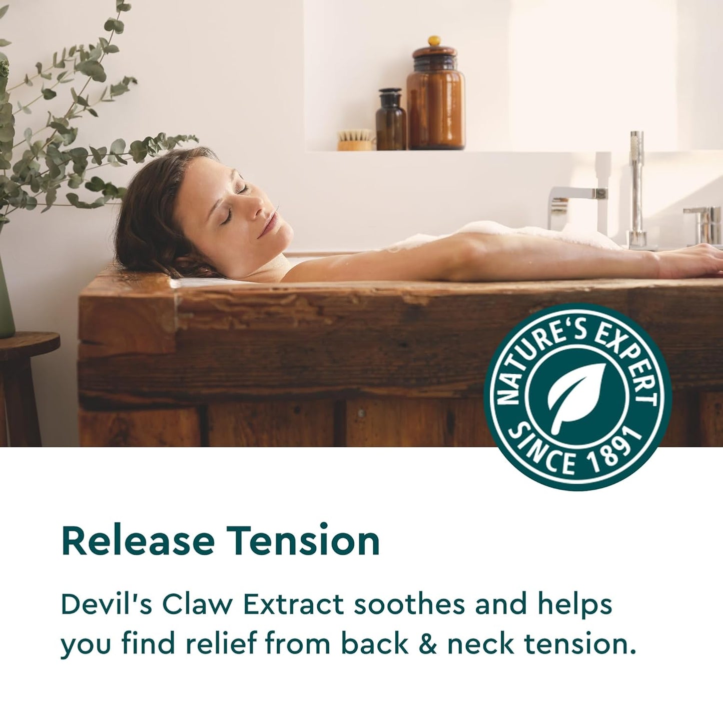 Kneipp Back & Neck Devils Claw Mineral Bath Salt - Soothe & Release Tension - 17.6 oz - Up to 10 Baths