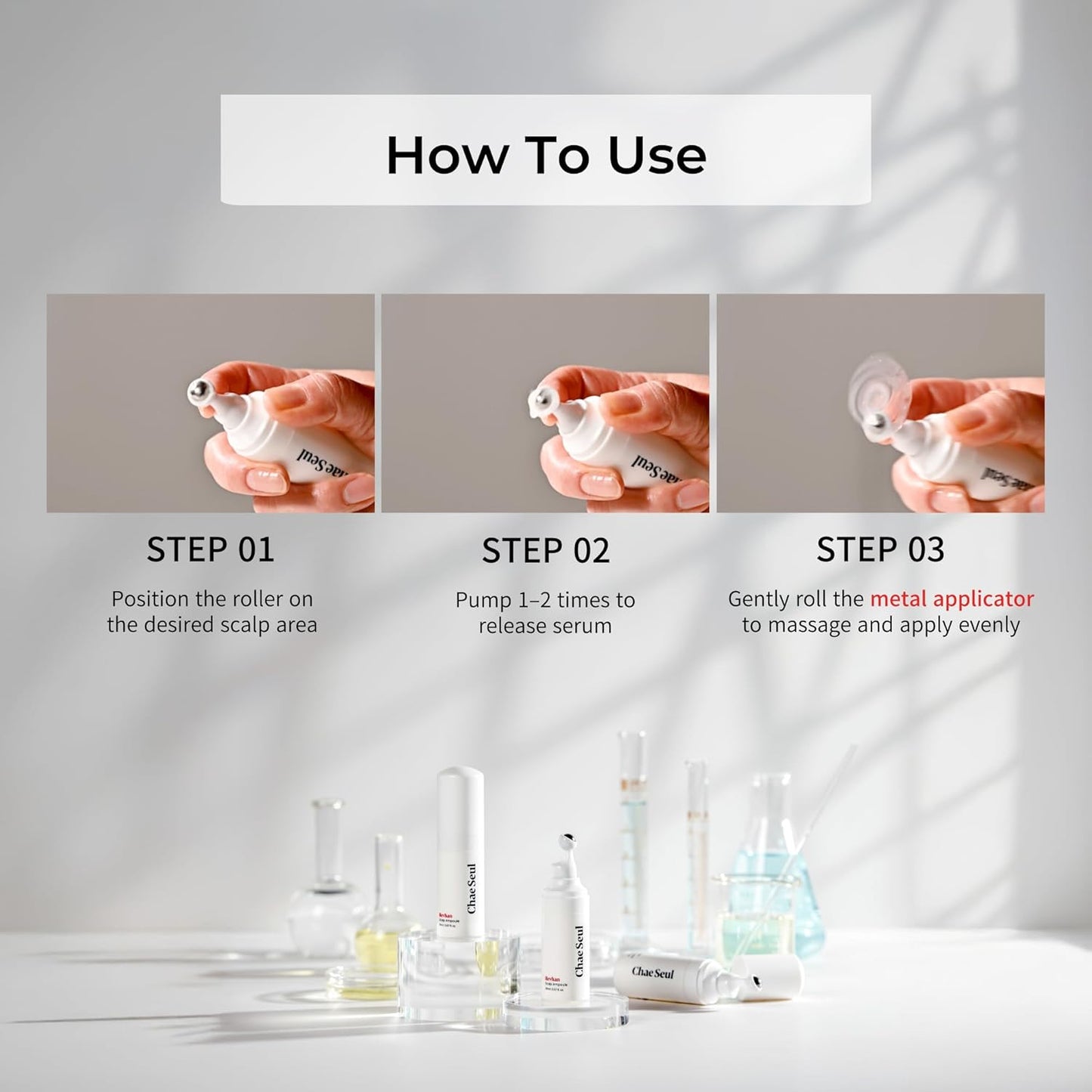 Revhan Scalp Serum for Hair Loss & Thinning – Hair Growth Serum for Men & Women w/Salicylic Acid & Centella Asiatica – Soothes Itchy, Irritated Scalp with Roll-On