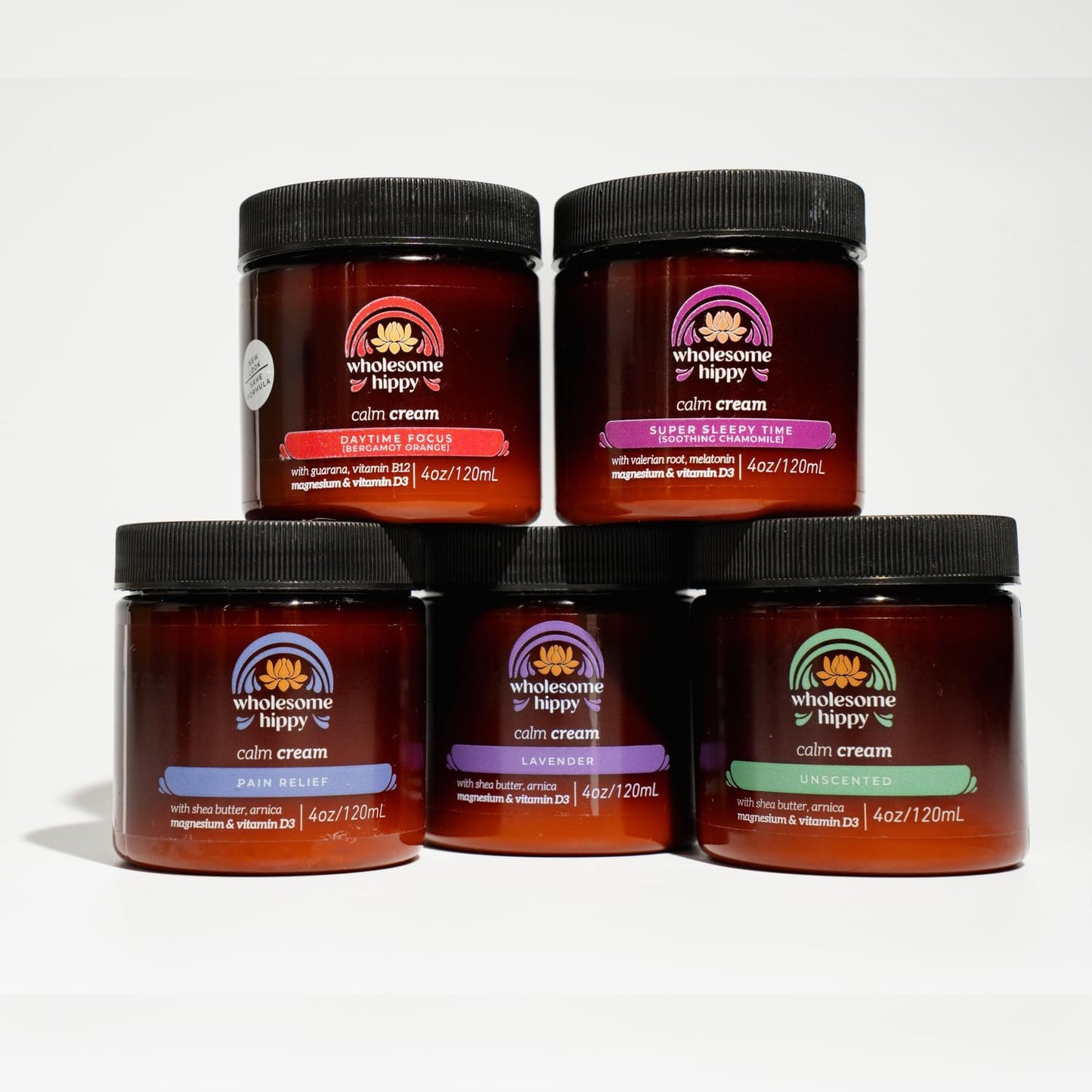 Calm Cream – Unscented Body Butter with Magnesium, Vitamin D3, Shea, Arnica & Turmeric – Vegan Hydrating Moisturizer for Sensitive Skin & Self-Care – 4oz