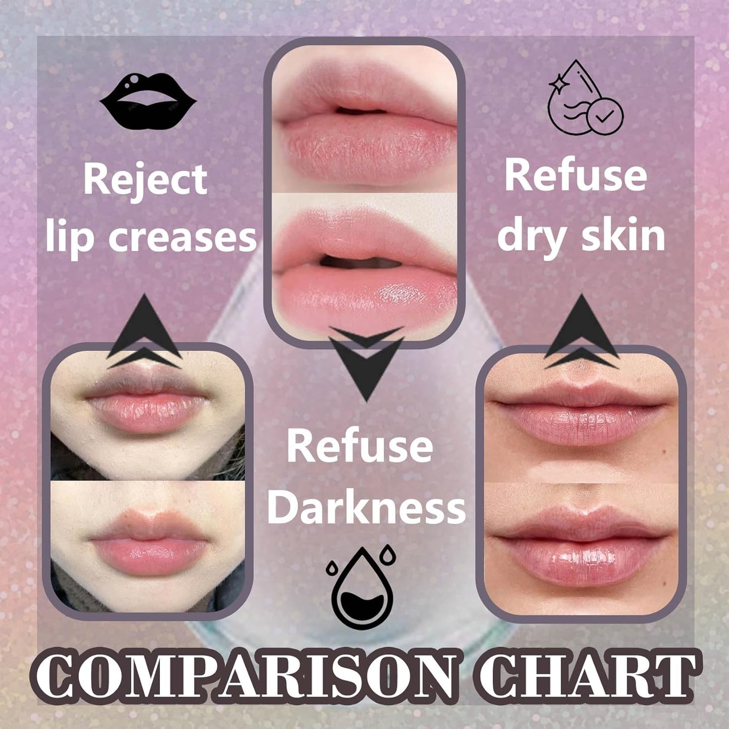 Nourishing Smooth Lip Scrub,Soft Long Lasting Moisturizing Lip Scrubber Exfoliator for Men & Women,Gentle Non-Greasy Sugar Scrub Lip Cares Moisturizer