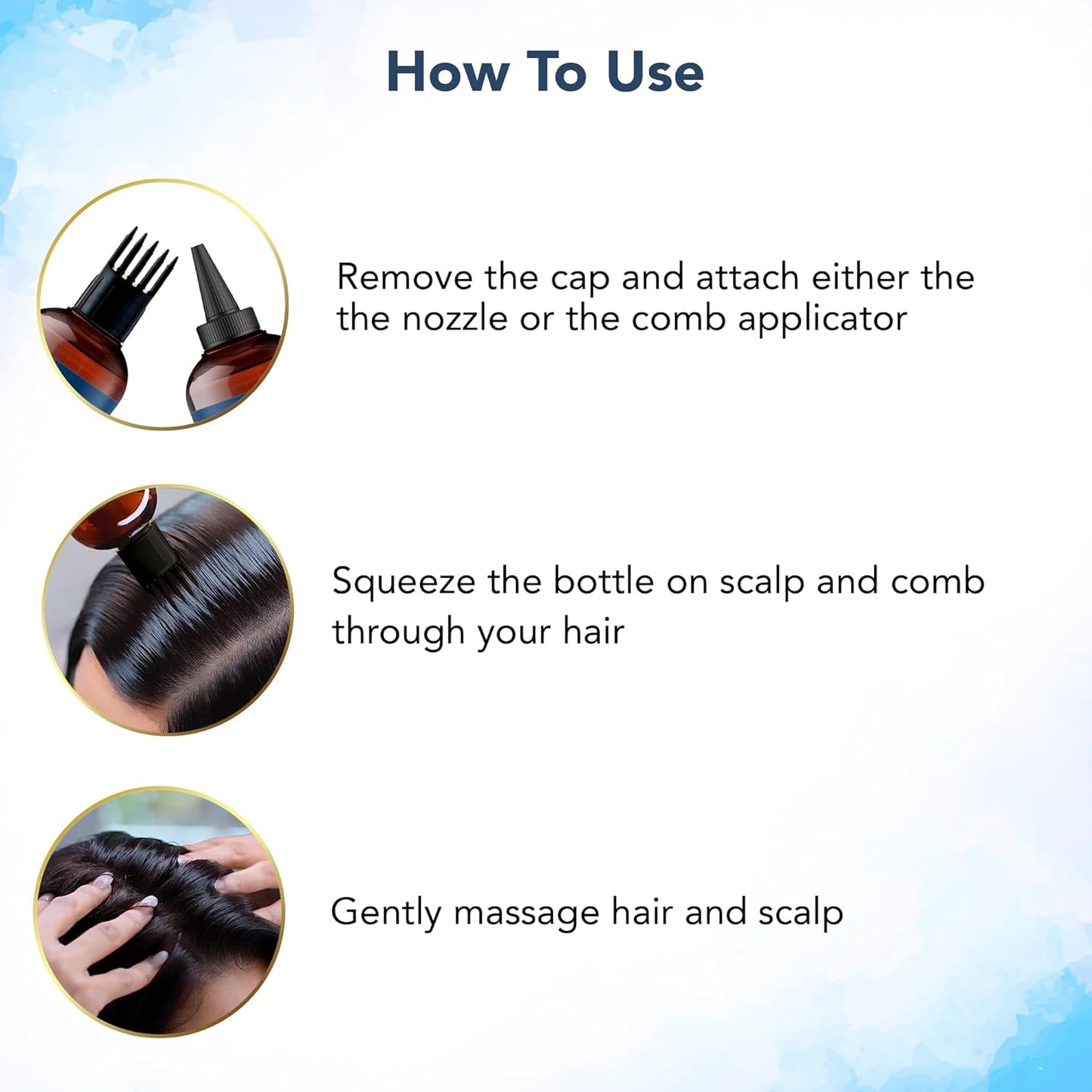 Botanic Hearth 100% Pure Rosemary Oil For Hair Growth (6.7 fl oz-Pack fo 2)| Infused with Biotin, Jojoba & Castor Oil | Hair Oil Repairs Dry Damaged Hair, Strengthening, Healthier Hair- Hair Tonic