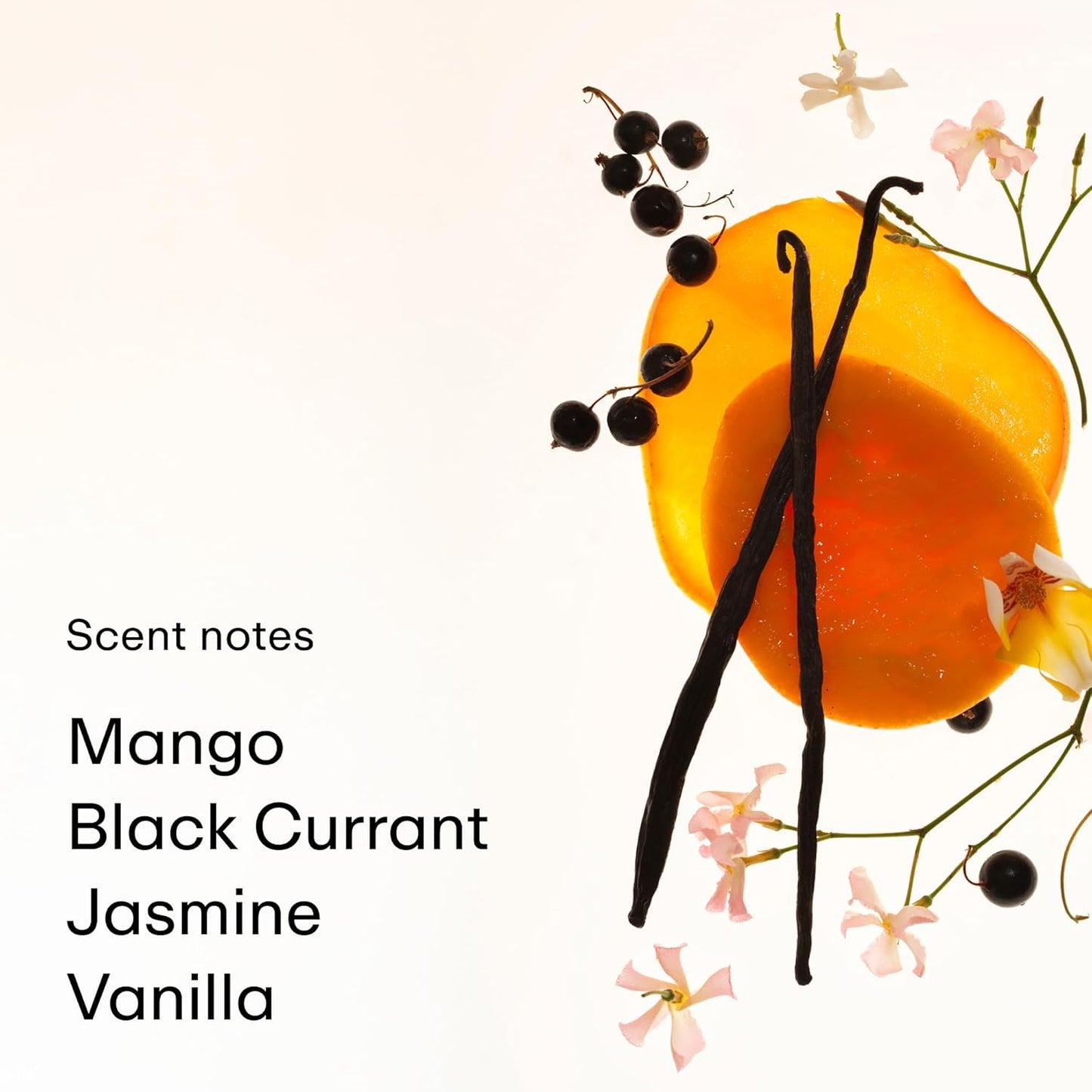 PHLUR Mango Mood Body Mist - Hair & Body Fragrance Mist - Mango, Jasmine, Patchouli & Vanilla Body Spray (8 Fl Oz)