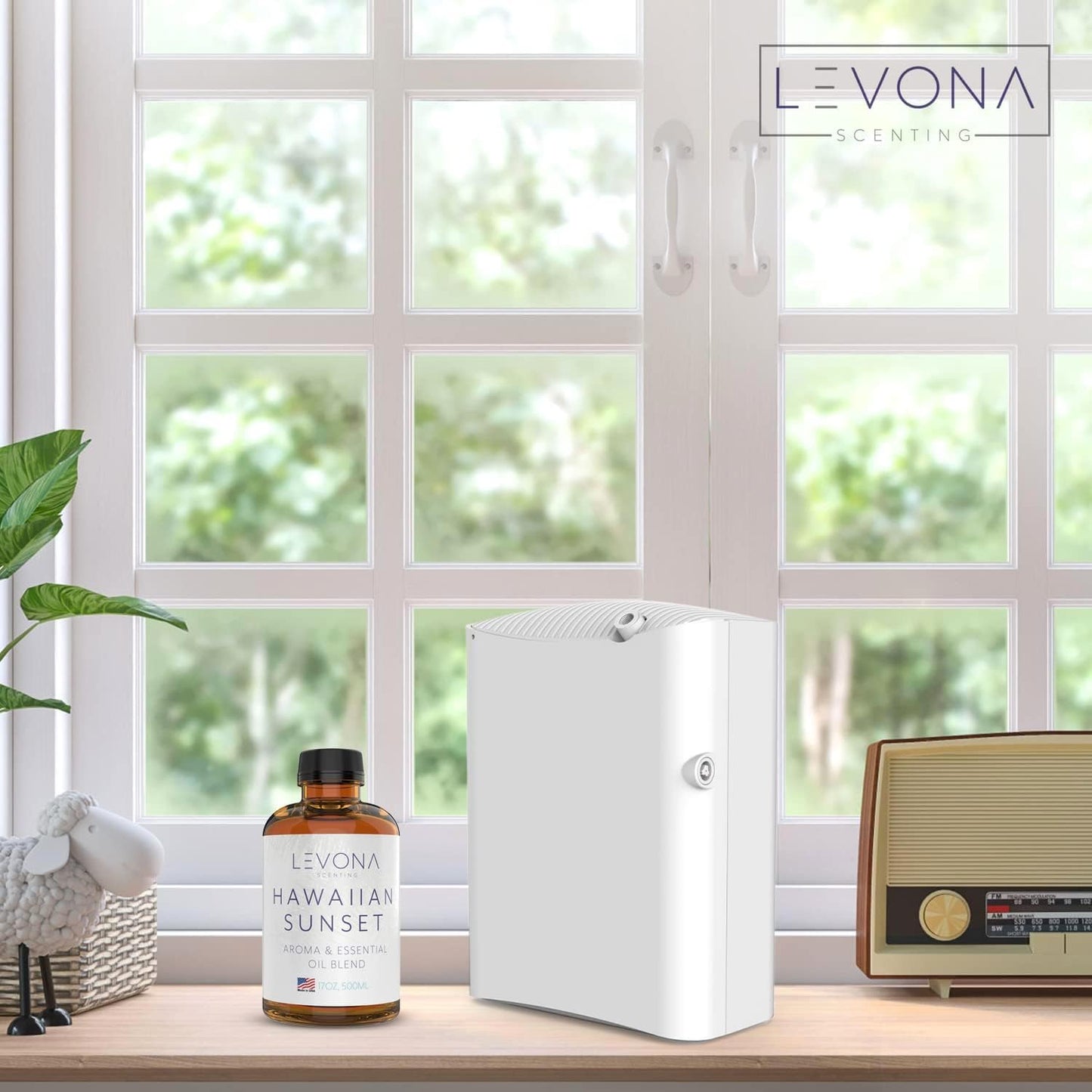 Levona Scent Essential Oils For Diffusers For Home Luxury Scents - Hawaiian Sunset Aroma Oil - Fragrance Oil With Mandarin Citrus + Dash Of Peppermint Essential Oil - 500Ml Oil Diffuser Essential Oils