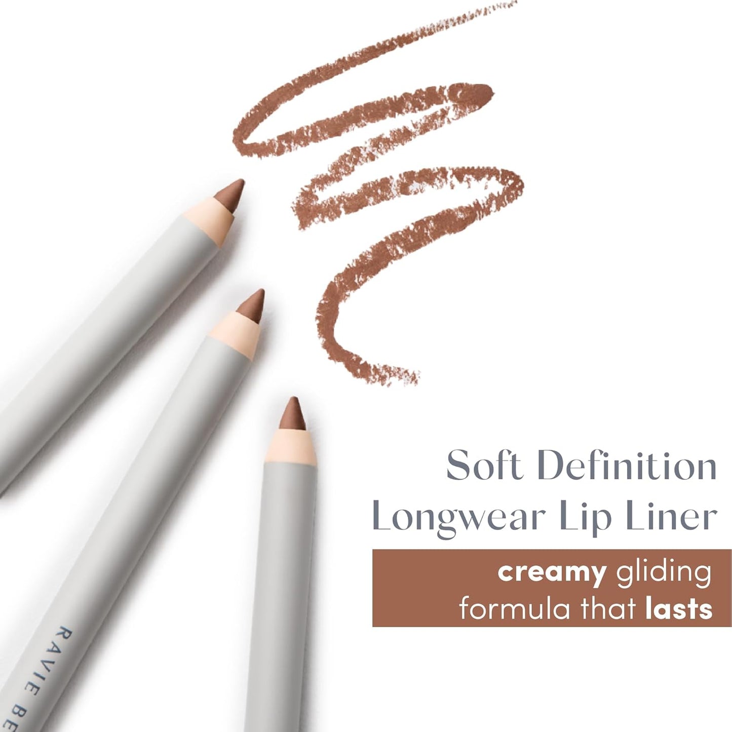Soft Definition™ Longwear Lip Liner – Smudge-Resistant, Waterproof Precision Pencil for Effortless Shaping – Vegan & Cruelty-Free All-Day Wear Lip Definition (Honey)