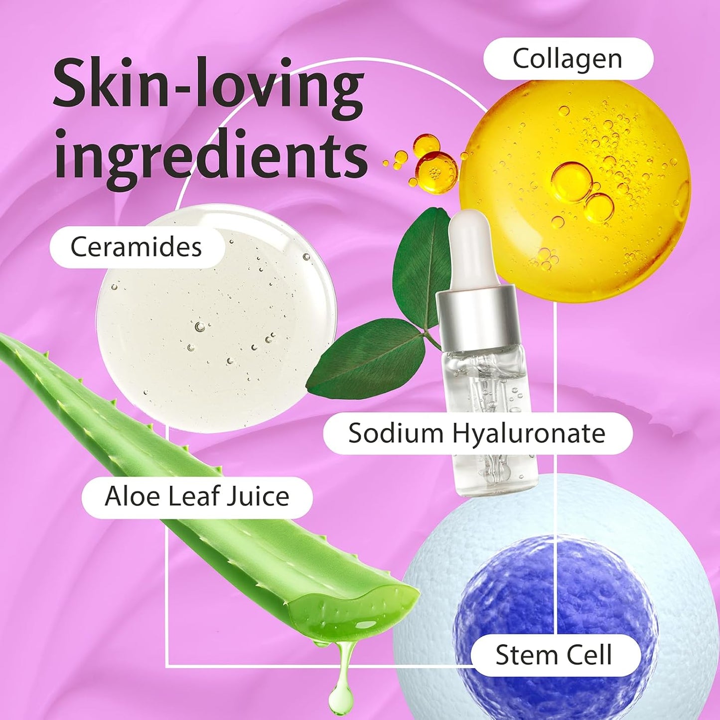 Moisturizing Breast Enhancement Cream for Women - Breast Firming and Lifting Cream with Collagen and Ceramides - Clarifying Neck and Breast Enhancer Cream for Wrinkles and Dry Skin