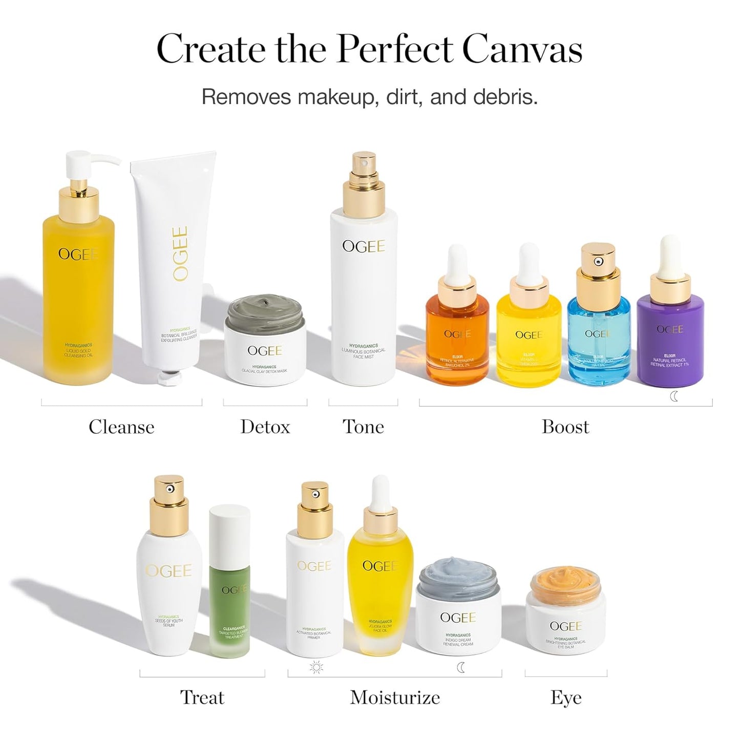 Ogee Botanical Brilliance Exfoliating Cleanser - High Performance Facial Cleanser and Face Exfoliator - Certified Organic - Made in USA