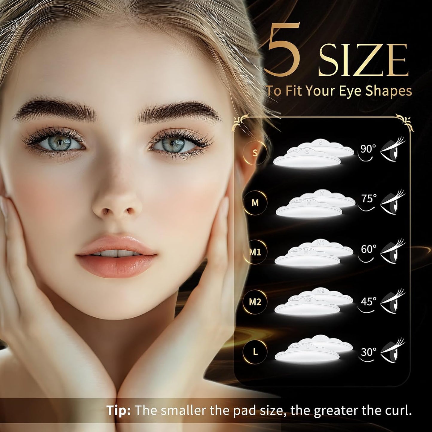 Lash Lift Kit - Eyebrow Lamination Kit, Eyelash Perm Kit, Professional Eyelash Curling Lash Extension & Eyebrow Lift 2 in 1 Kit, Eyelash Lift Kit Easy to Use at Home Diy & Salon, Lasts For 6-8 Weeks