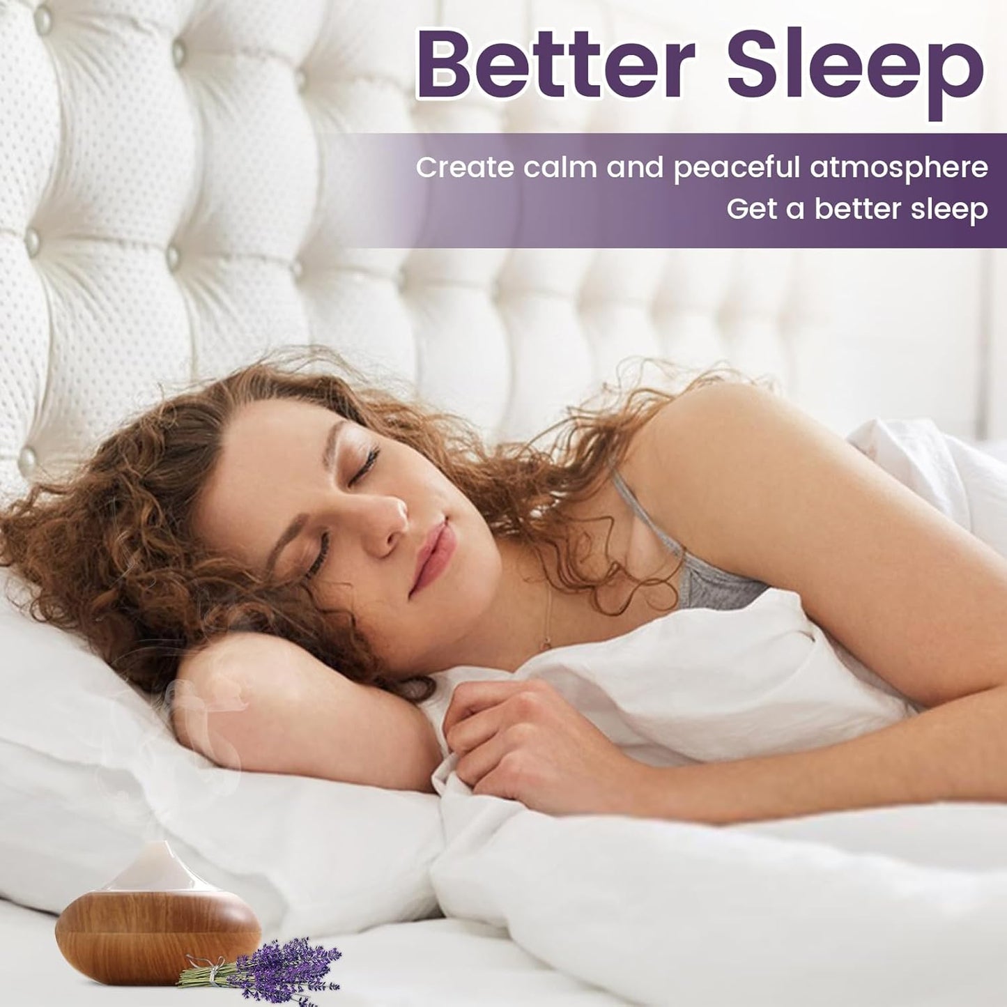 yethious Lavender Peppermint Oil Set Lavender Aromatherapy Oils for Diffuser, Perfume, Soap, Candle Making 2 Pack 10ML