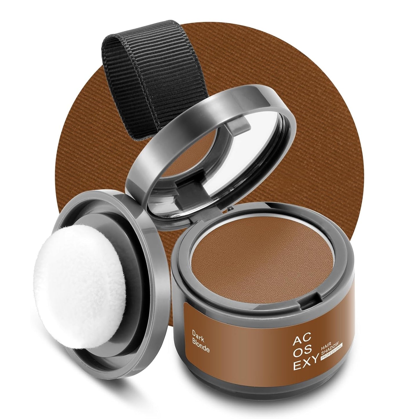 Instantly Cover Gray Hair, Thinning Hairline, Bald Spots, and Beard Lines - Root Touch Up Powder for Women and Men (Dark Blonde)