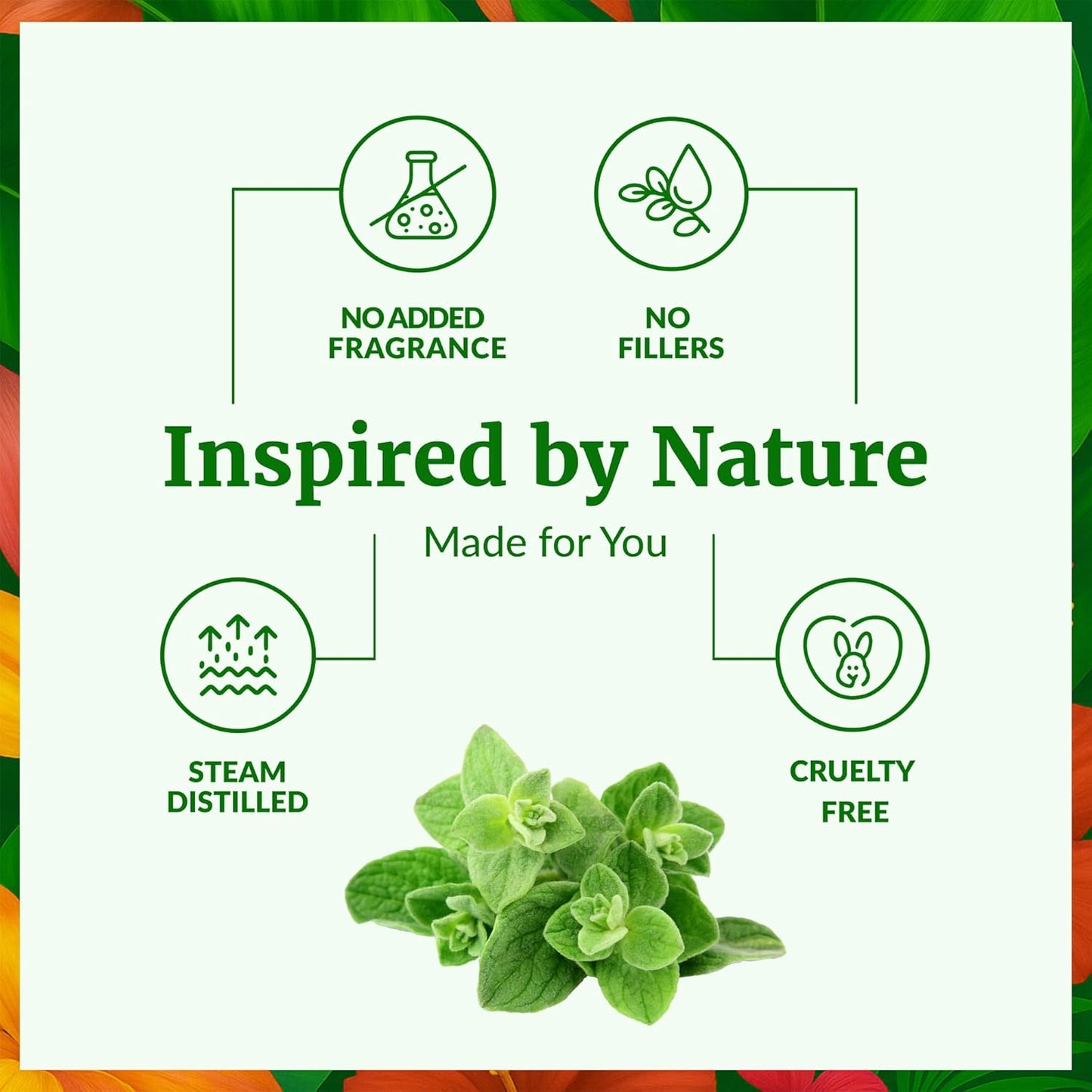 SVA Oregano Essential Oil – 4 Fl Oz – 100% Natural Oregano Oil - for Diffuser, Hair Care, Face, Skin Care, Aromatherapy, Scalp and Body Massage, Soap and Candle Making – with Dropper