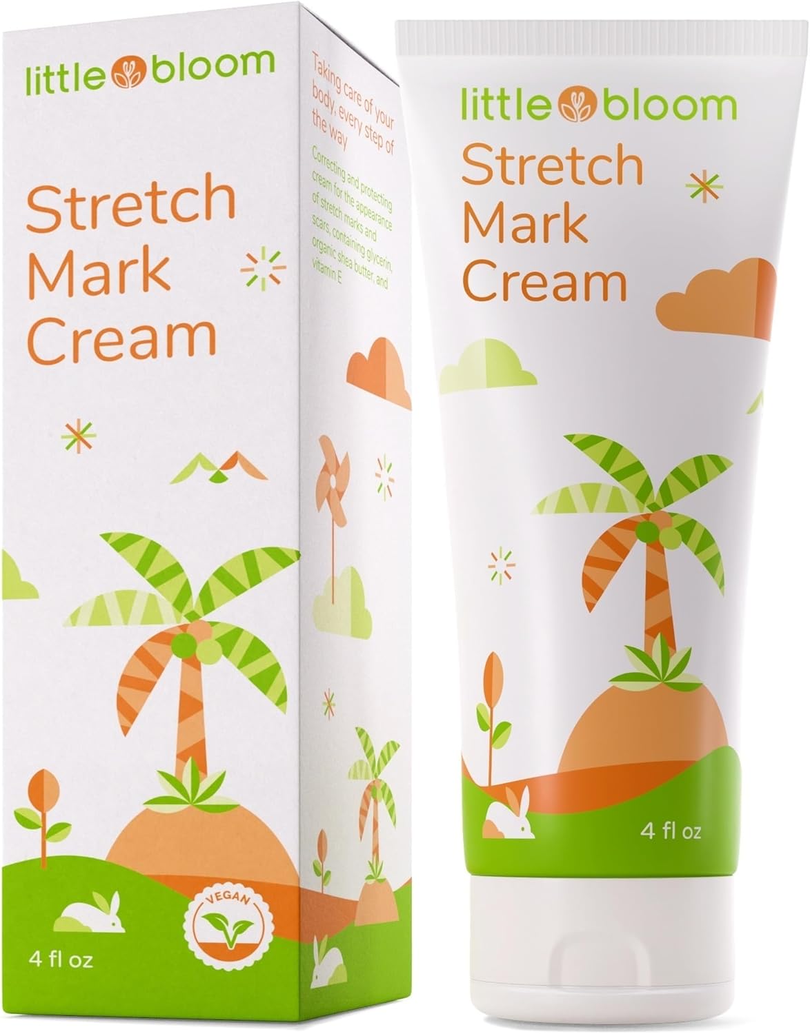 Stretch Mark Cream for Pregnancy w/ Shea Butter, Vitamin C & E - Stretch Mark Cream for Pregnancy, Belly Butter for Pregnancy, Stretch Mark Treatment, Pregnancy Lotion for Belly, Stretch Marks Removal