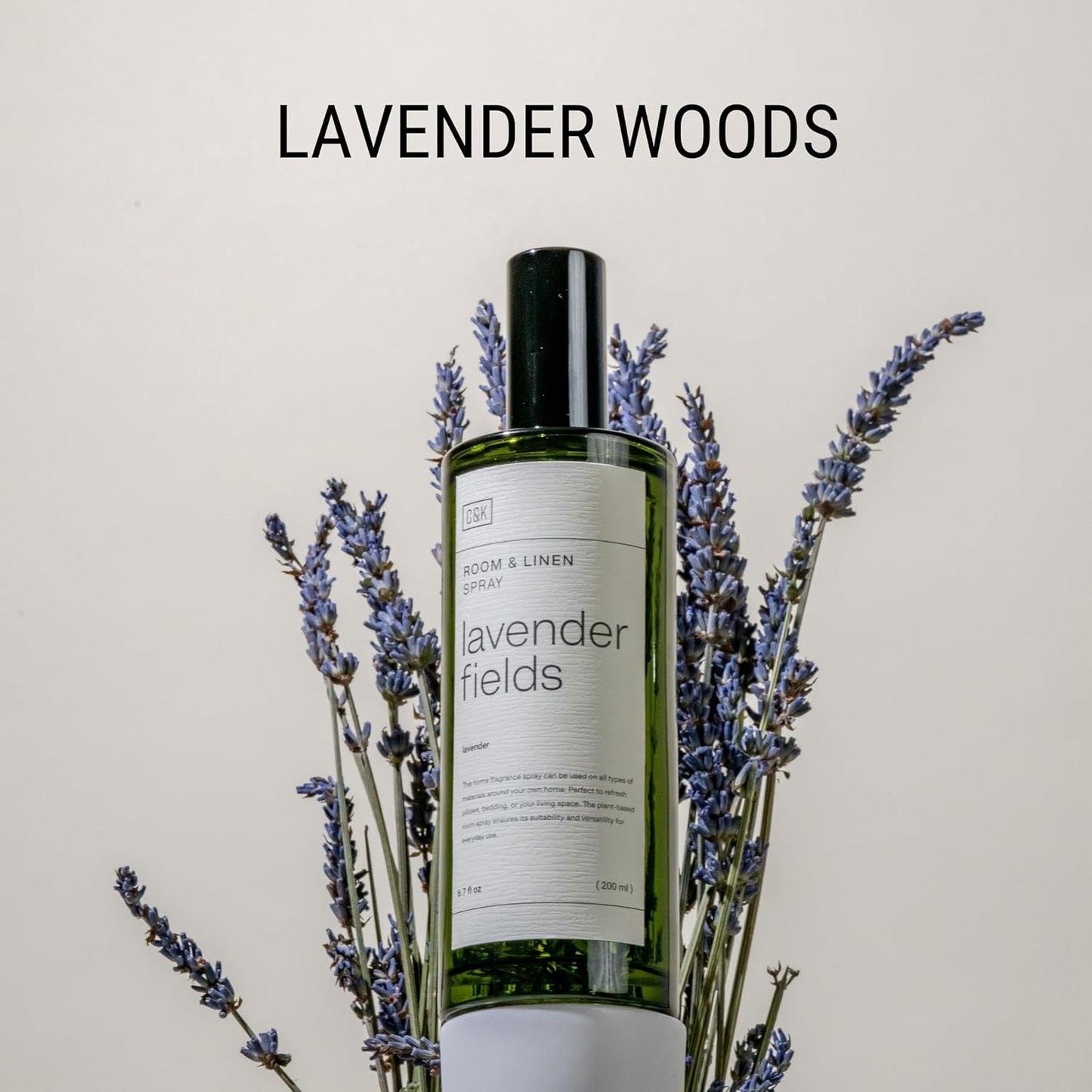 Craft & Kin Lavender Room Spray for Bedding, 6.76 oz, Pillow Spray, Long-Lasting Room Freshener, Soothing Aroma Mist for Home & Washroom