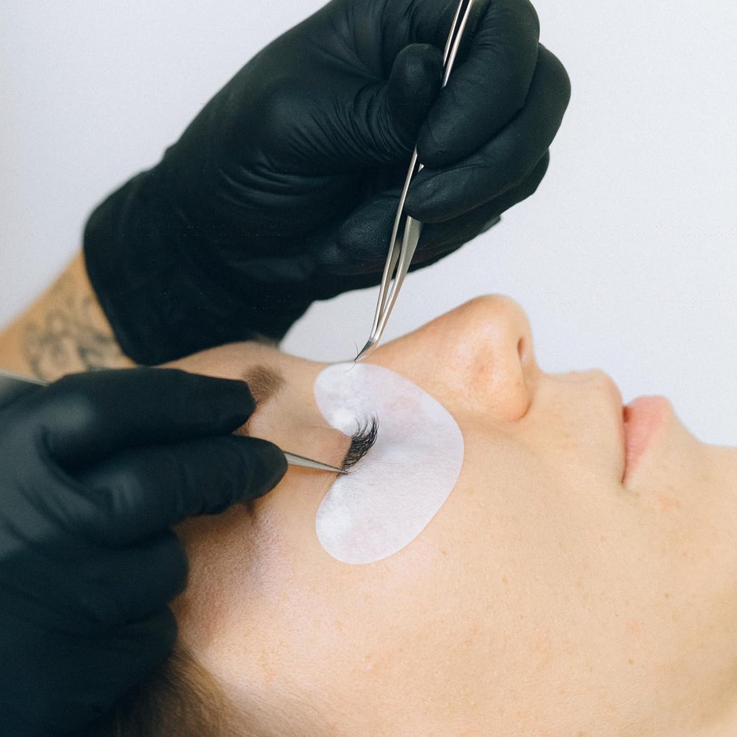 30 Pairs Under Eye Patches, Isolation Eyelash Extension Pads, Under Eye Gel Pads for Pro Salon and Individual, DIY Lashes Extension Supplies (Purple)