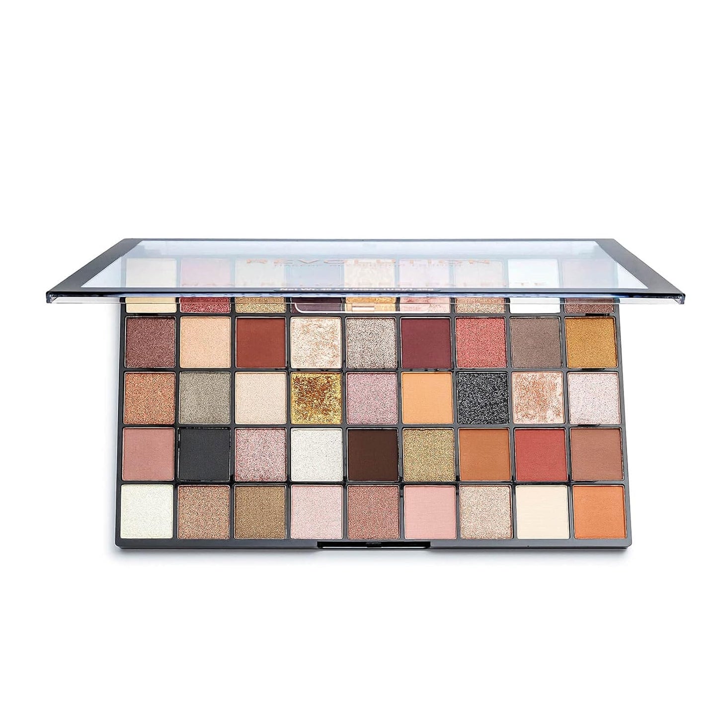 Makeup Revolution Maxi Reloaded Palette, Eyeshadow Palette, 45 Highly Pigmented Neutral Shades, Large It Up, 1.35g