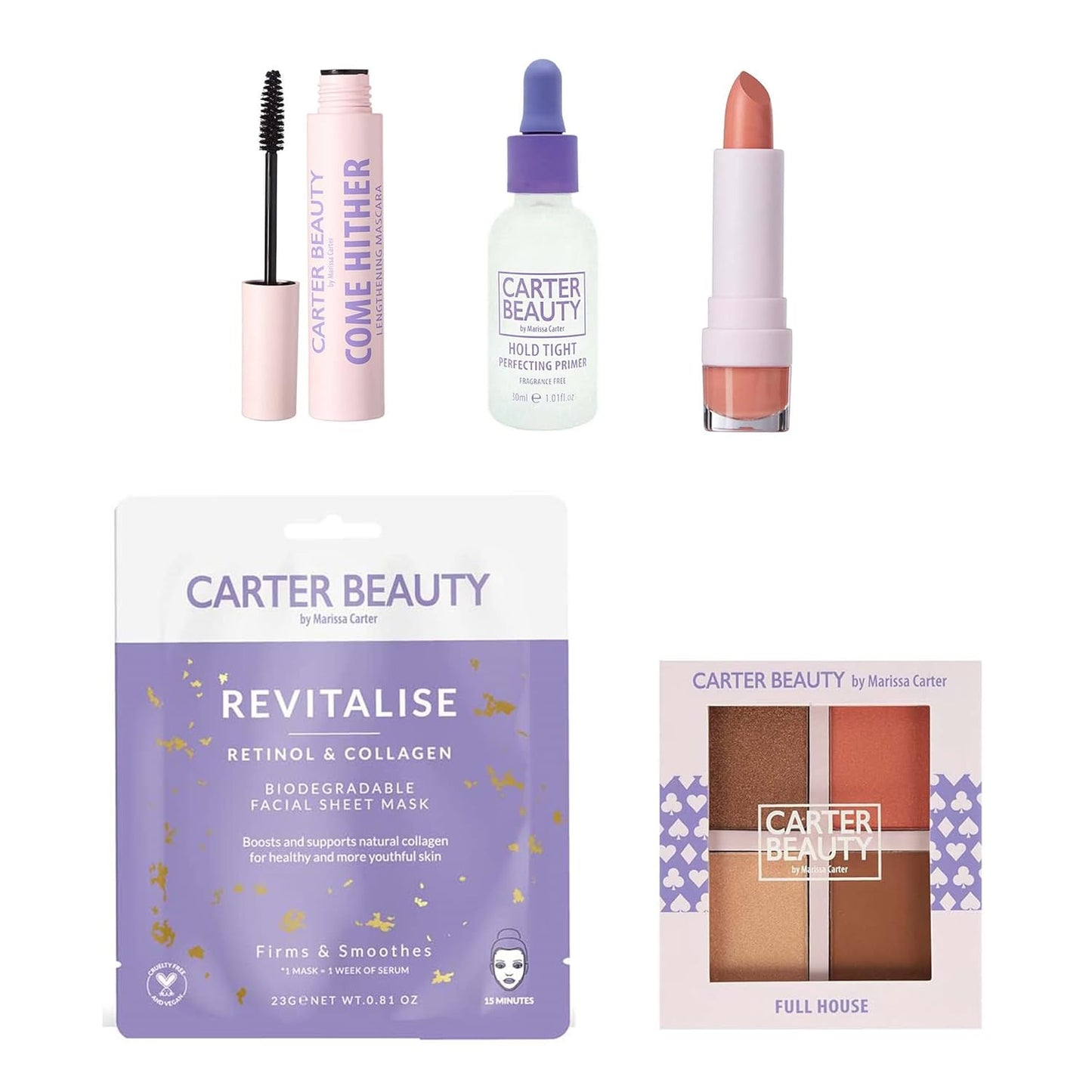 Carter Beauty Just For You Set for Women 6 Pc