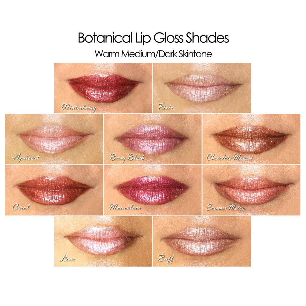 Lauren Brooke Cosmetiques Botanical Lip Gloss (Summer Melon)