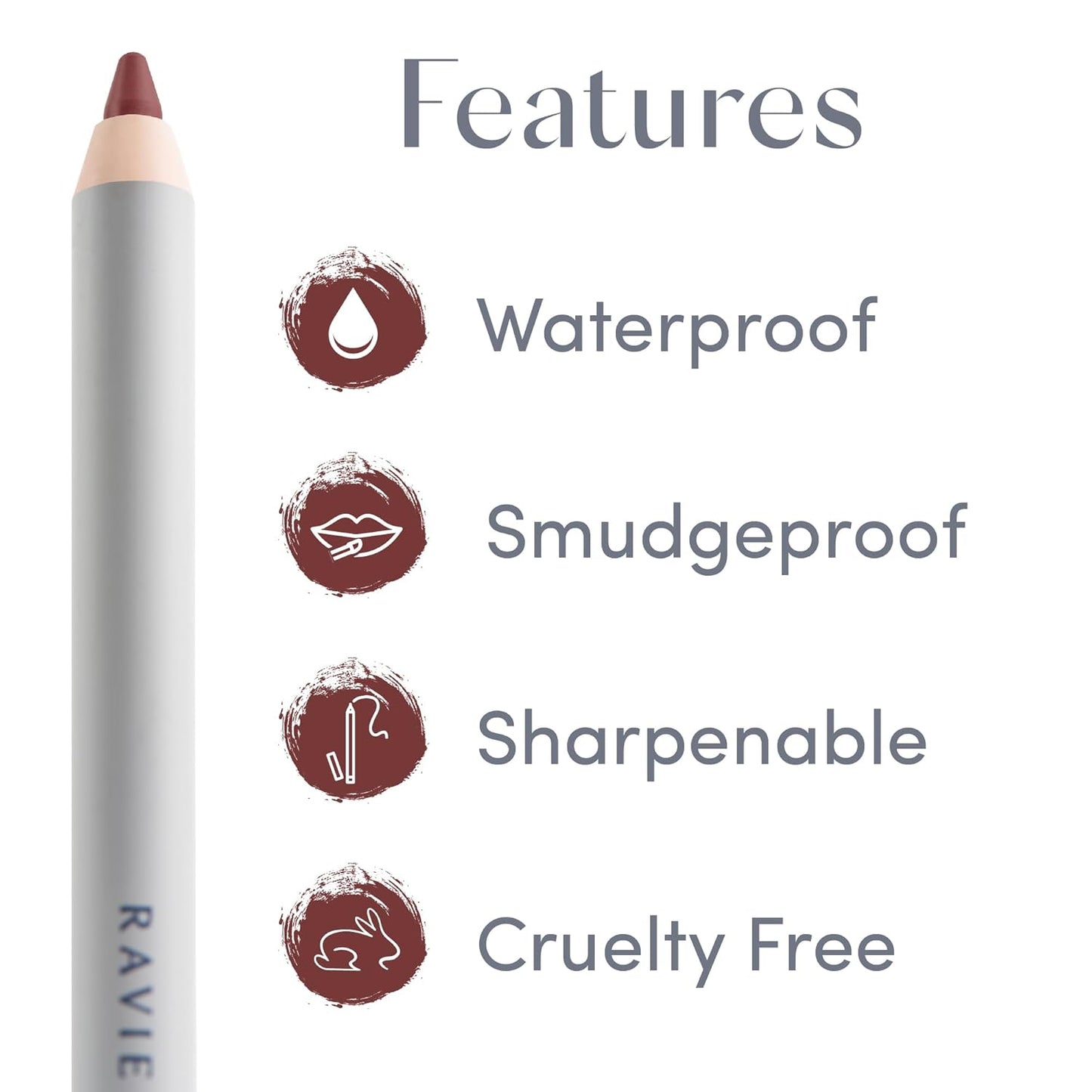Soft Definition™ Longwear Lip Liner – Smudge-Resistant, Waterproof Precision Pencil for Effortless Shaping – Vegan & Cruelty-Free All-Day Wear Lip Definition (Fig)
