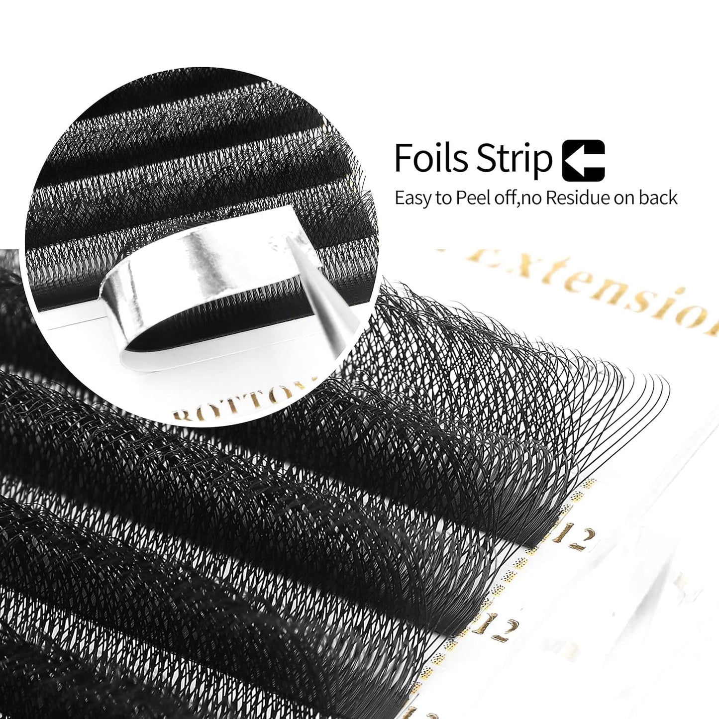 W Lash Extensions Supplies 6D Eyelash Extensions W Shape 0.07mm Thickness C Curl 14mm Premade Fans Easy Fan Lashes Volume Matte Black 12 Rows Crisscross Eye Lashes(W-6D-0.07-C,14mm)