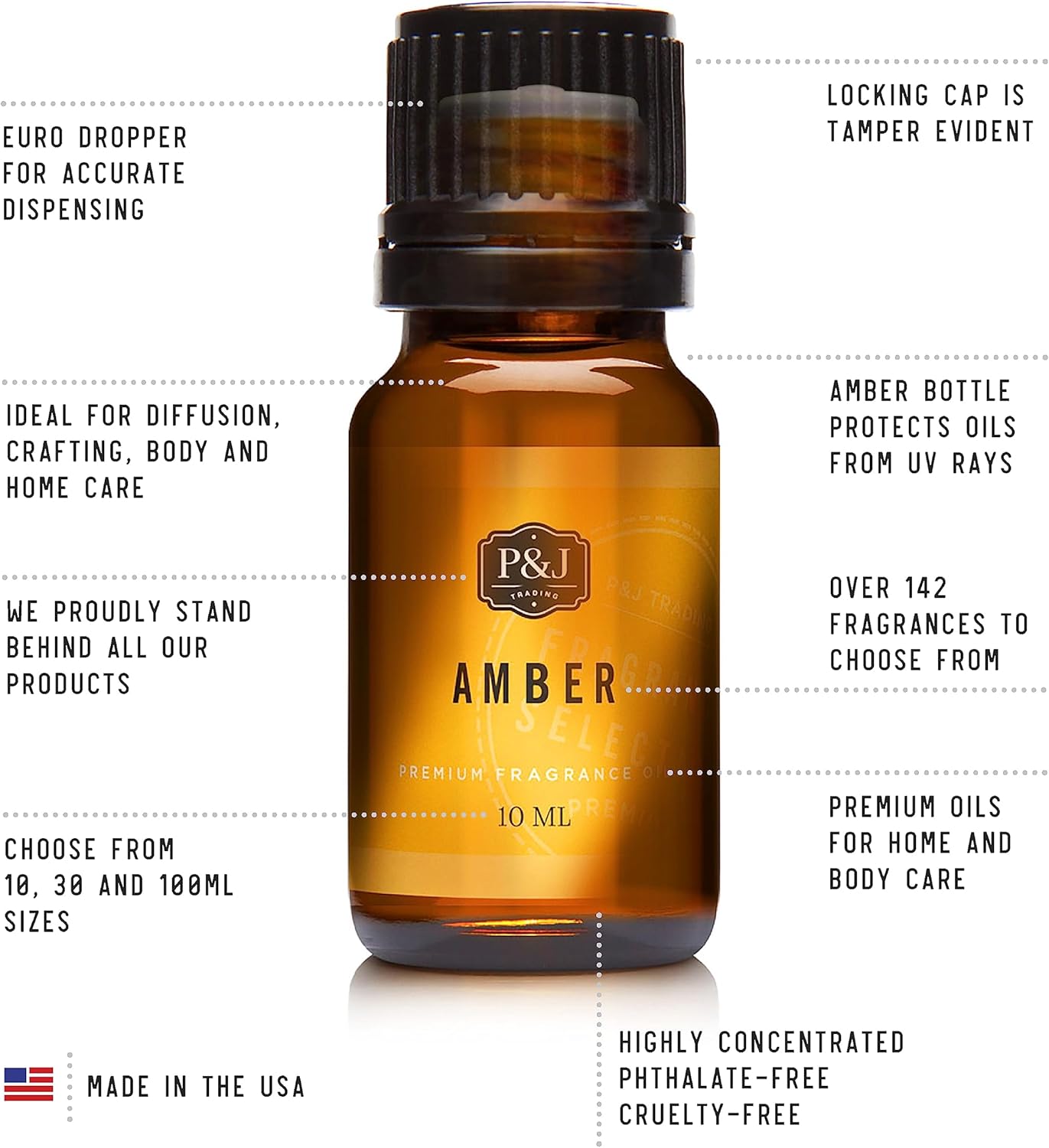 P&J Trading Fragrance Oil | Campfire Oil 100ml - Candle Scents for Candle Making, Freshie Scents, Soap Making Supplies, Diffuser Oil Scents