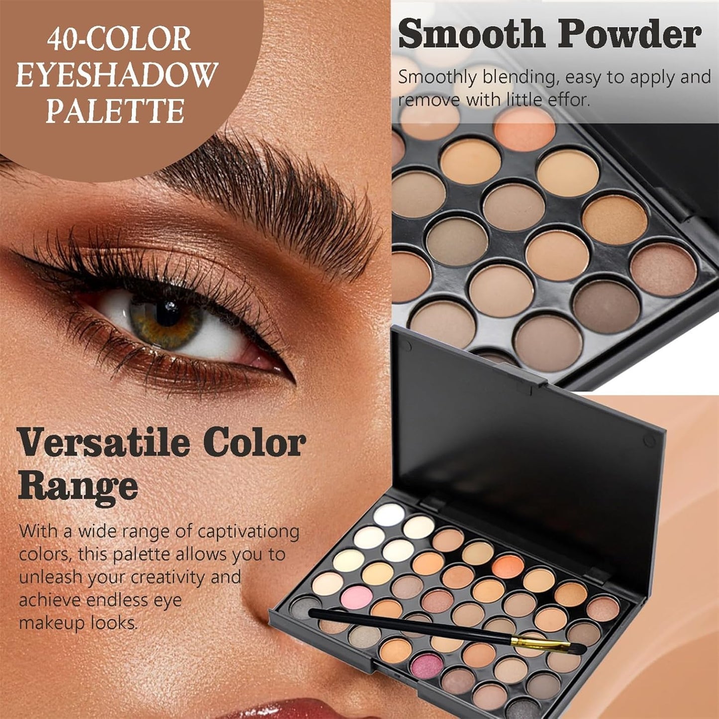 Makeup Sets for Women Girls Air Cushion Eyebrow Pencil Eyeshadow Palette Mascara Lipstick Makeup Bag, Create Sophisticated Makeup for Your Wife & Girlfriend