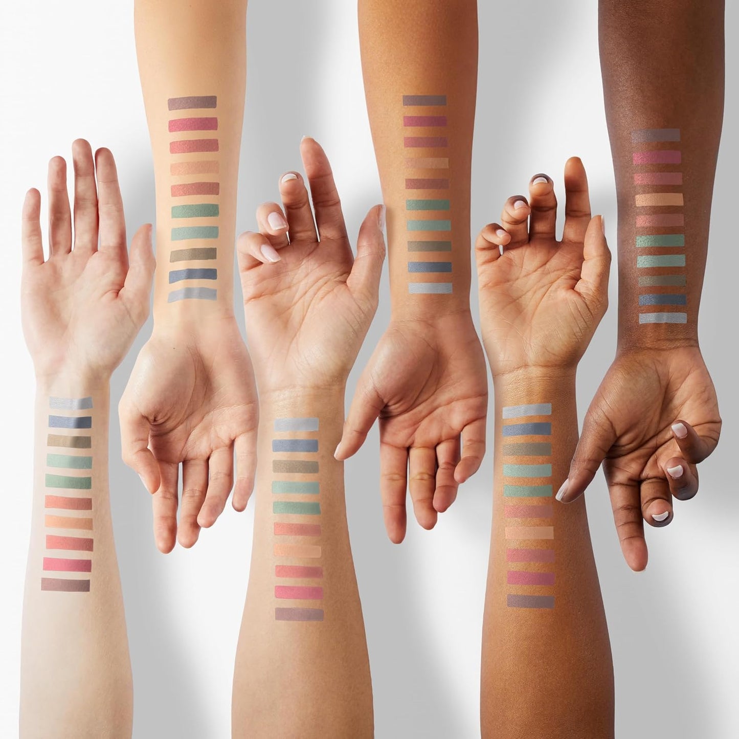 Profusion Cosmetics 10 Shade Eyeshadow Palette - High Pigmented Multi-Finish Colors, Vegan & Cruelty-Free, Create Stunning Looks On-the-Go - Travel-Friendly & Versatile Makeup, Meadow