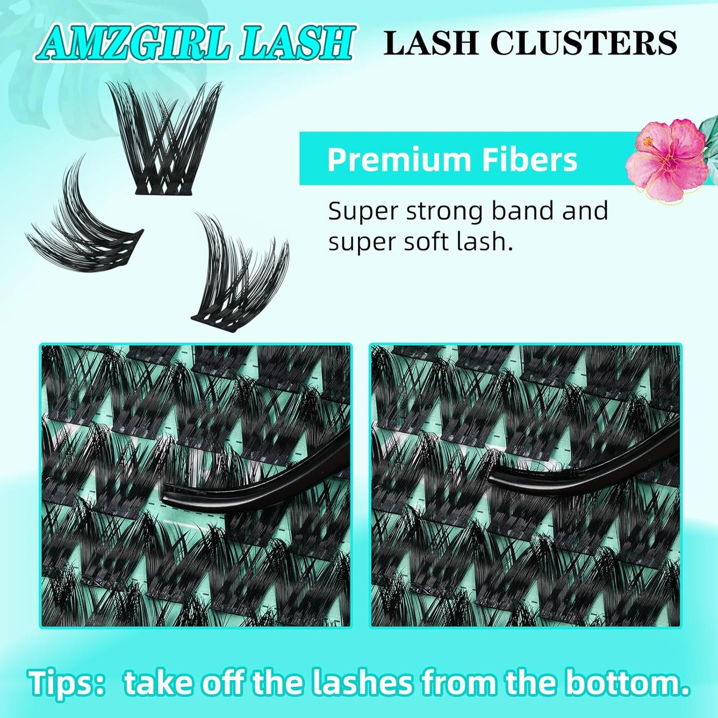 Lash Clusters Wet Look 168Pcs Eyelash Cluster Ultra-Thin Lash Band Eyelashes Extensions Spiky Anime Wide Span Lashes(Mallow,D-10mm)