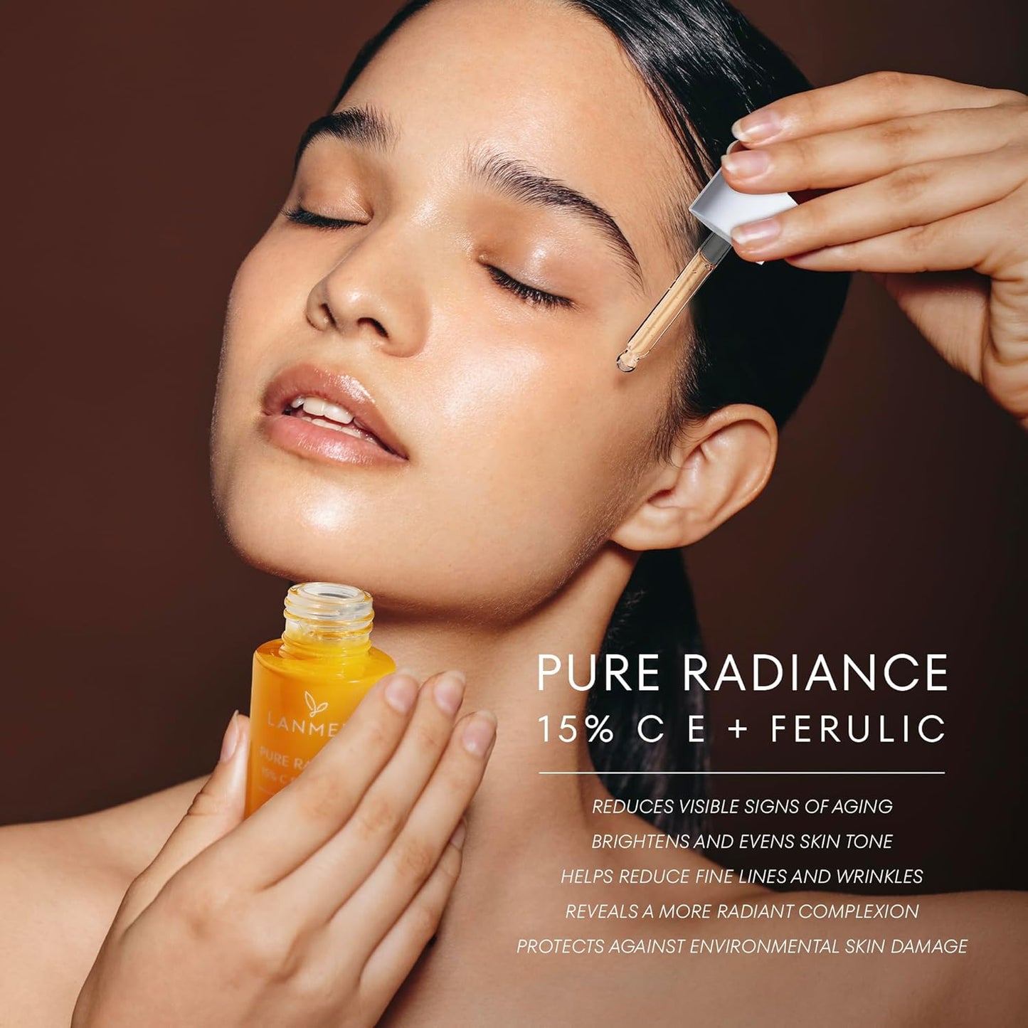 Vitamin C Face Serum 3pack- CE Ferulic Facial Serum with 15% Pure L-Ascorbic Acid, Ferulic Acid, Vitamin E, & Hyaluronic Acid - Anti Aging, Anti Wrinkle Skin Brightening Dark Spot Corrector