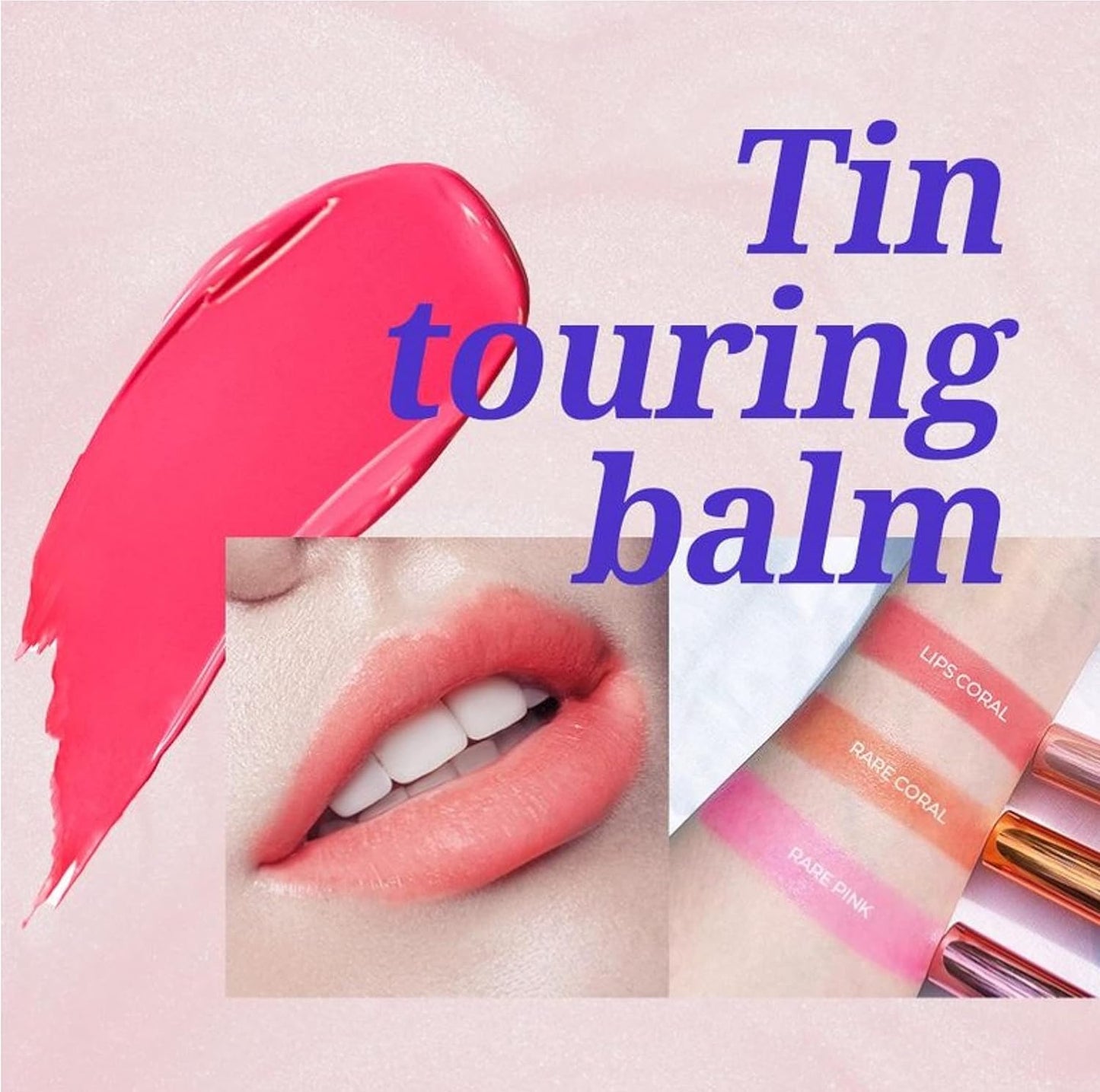 DEWYCEL Tintouring Balm / Rare Coral / 1 ea / 0.16 oz (4.5g) / For all skin