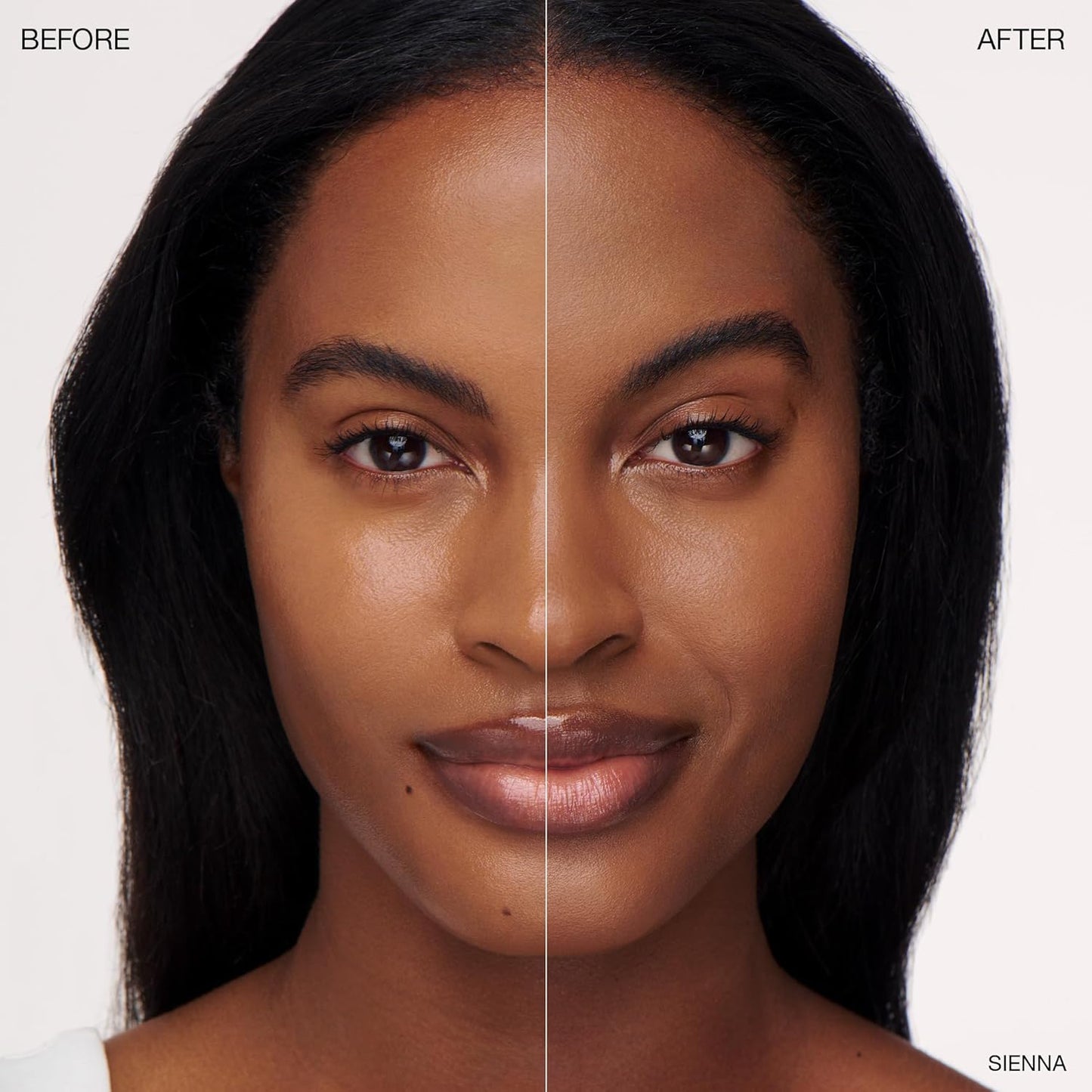 Ogee Sculpted Skin-Perfecting Makeup Setting Powder - Sienna - FULL SET (Case & Refill) - Lightweight Powder Foundation Made with 70% Organic Ingredients