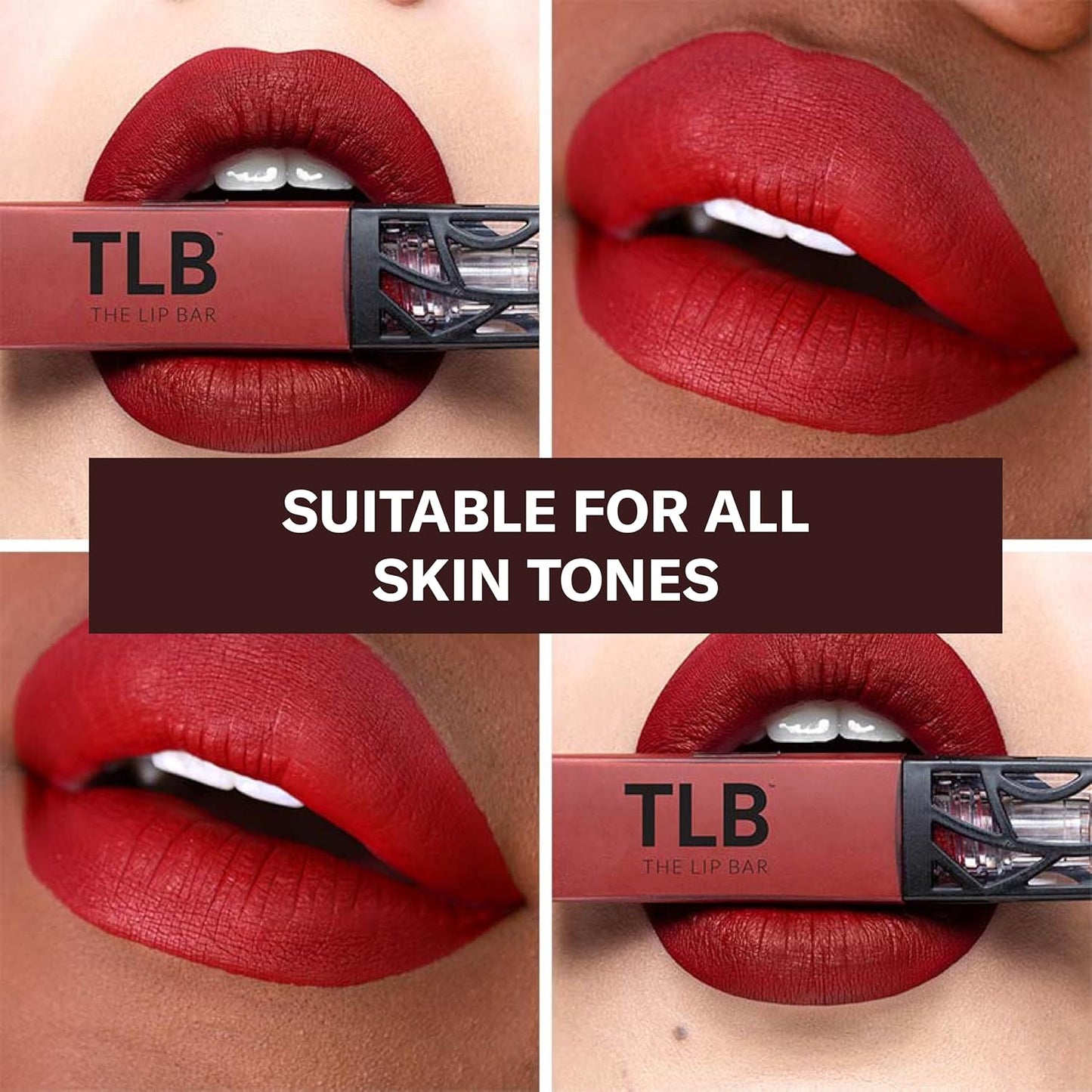 The Lip Bar - Nonstop Liquid Matte Lipstick, Brickhouse (Soft Brown) - High Pigment - One Swipe - Long Lasting - Jojoba Oil & Vitamin E - Vegan & Cruelty Free - Makeup & Cosmetics - .24 fl oz