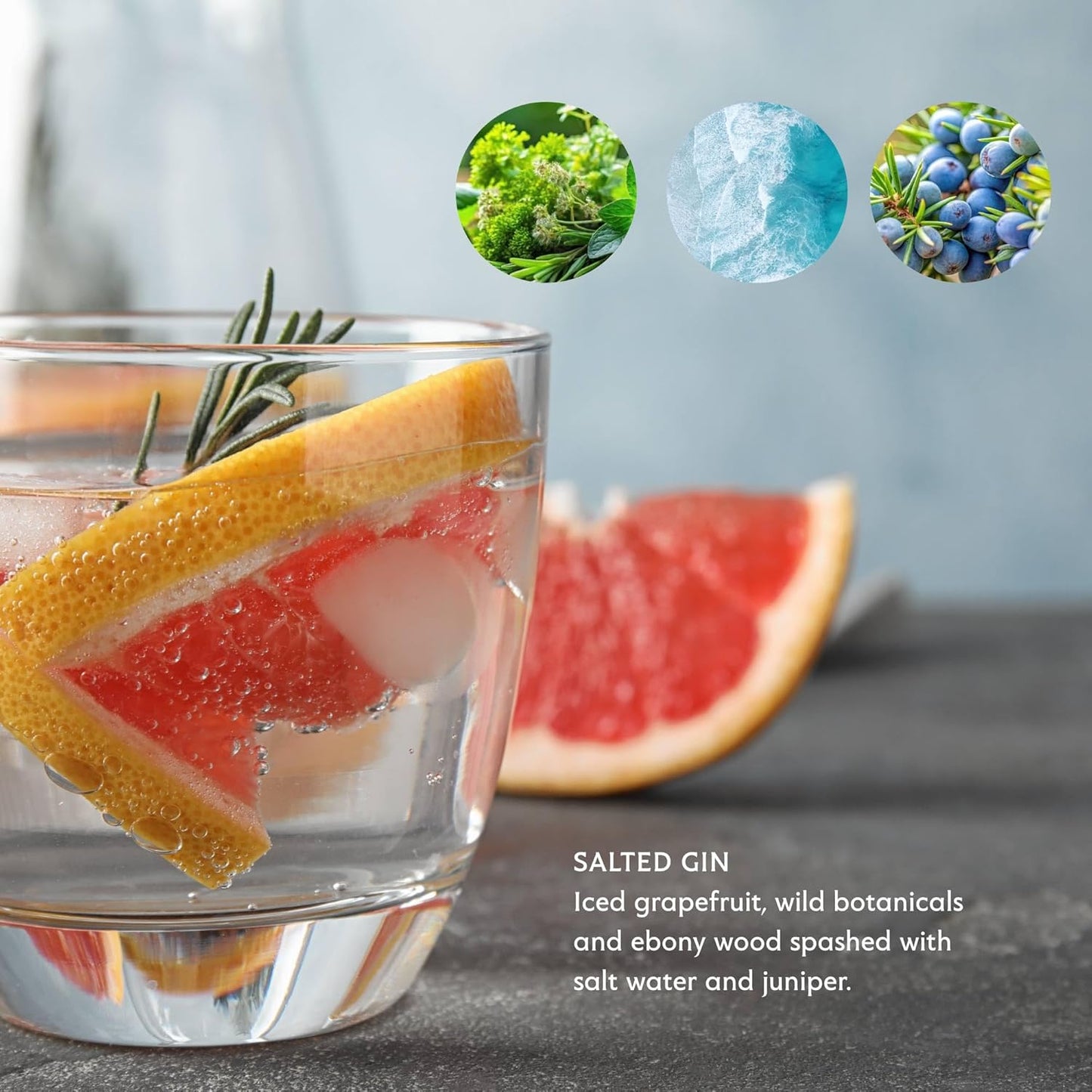 Mistral Salted Gin Shaving Cream for Men | Smooth Triple Layered Foam | Men’s Shave Cream with Organic Plant Extracts | pH-balanced, Phthalates & Paraben-Free | Made in USA. 9oz Tub