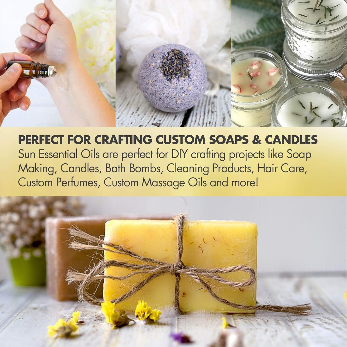 Sun Essential Oils Nutmeg Essential Oil – Aromatherapy Nutmeg Oil - (2 Fluid Ounces)