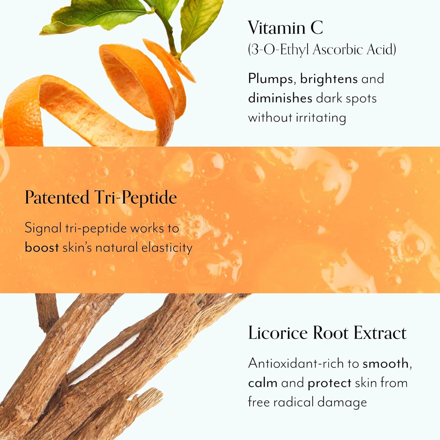 Bliss Vitamin C + Tri-Peptide Bright Idea Serum – 15% Brightening + Barrier Boost Complex for Radiant, Firm Skin – Anti-Aging Face Serum Boosts Collagen & Elasticity - 1 fl oz