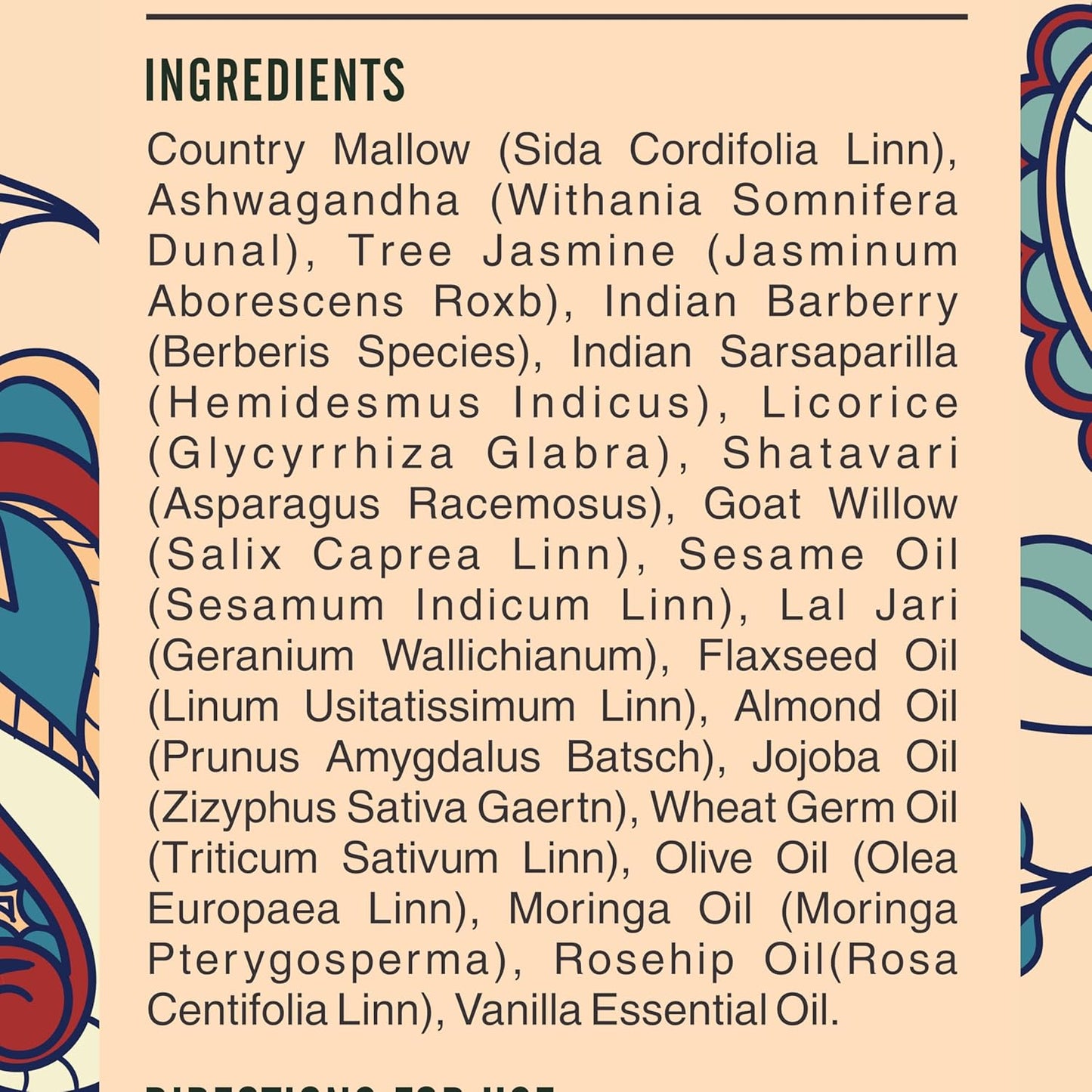 Ayurveda Vanilla Body Oil, Organic, Nourishing, & Hydrating Moisturiser for Dry, Flaky Crepey Skin - Fast Absorbing, Non-Greasy, Ayurvedic for Women & Men – 3.38 fl oz (2)