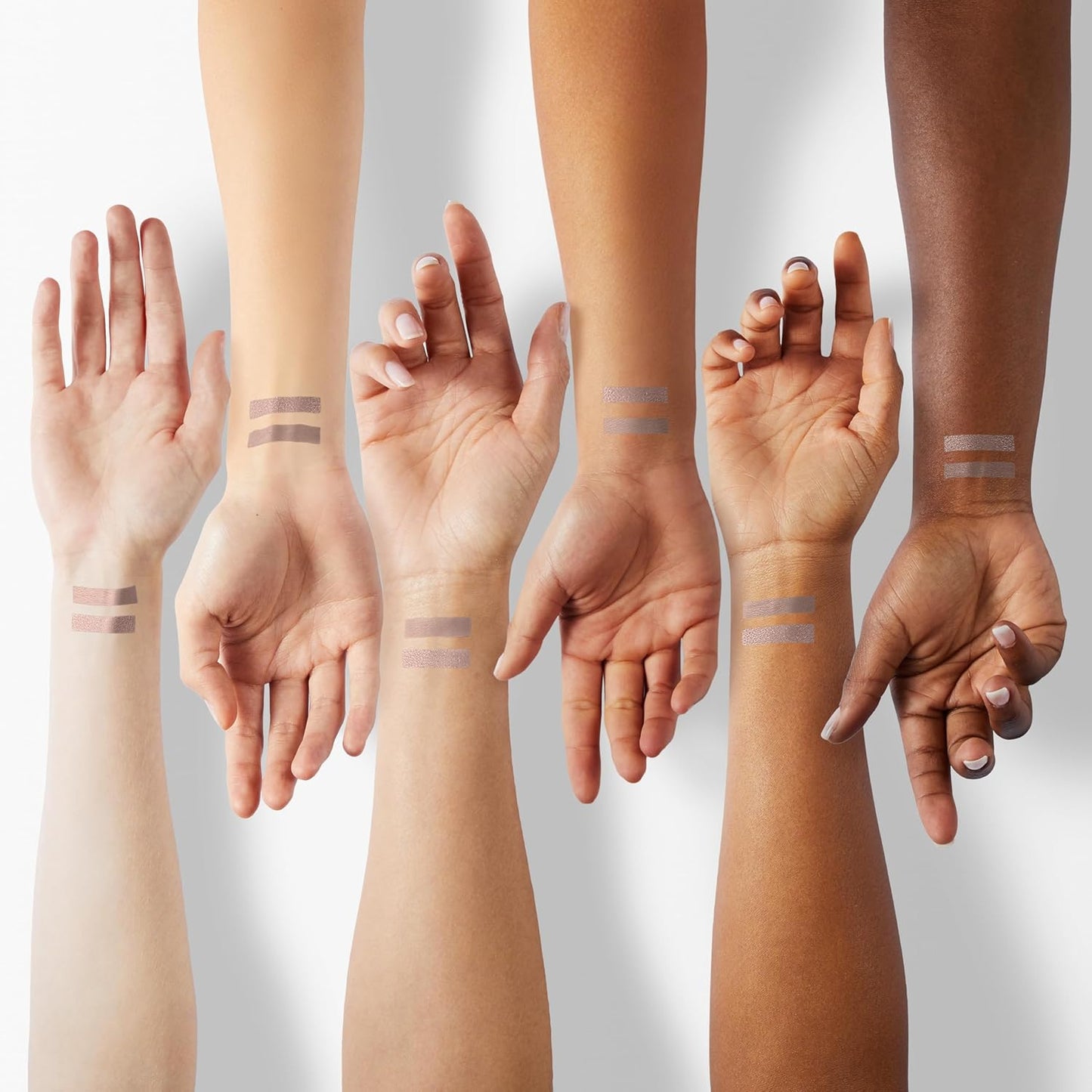 Julep Eyeshadow 101 Crème-to-Powder Waterproof Eyeshadow Stick Duo – Long-Lasting, Crease-Proof, Easy Apply with Built-in Smudger -Taupe Shimmer and Stone