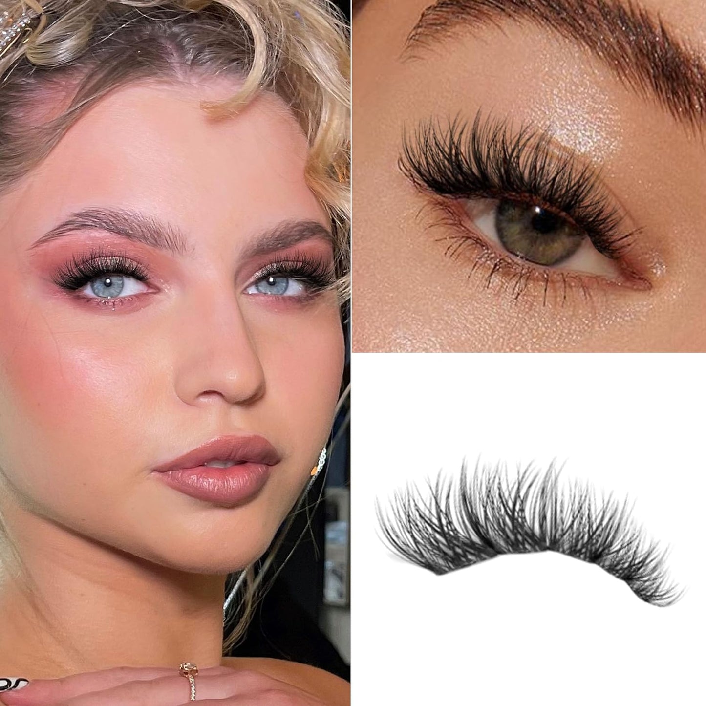 120Pcs Clear Band Lash Clusters 10-14mm Natural Look Cluster Eyelashes C Curl Resuable Invisible Band Individual Cluster Lashes(133)