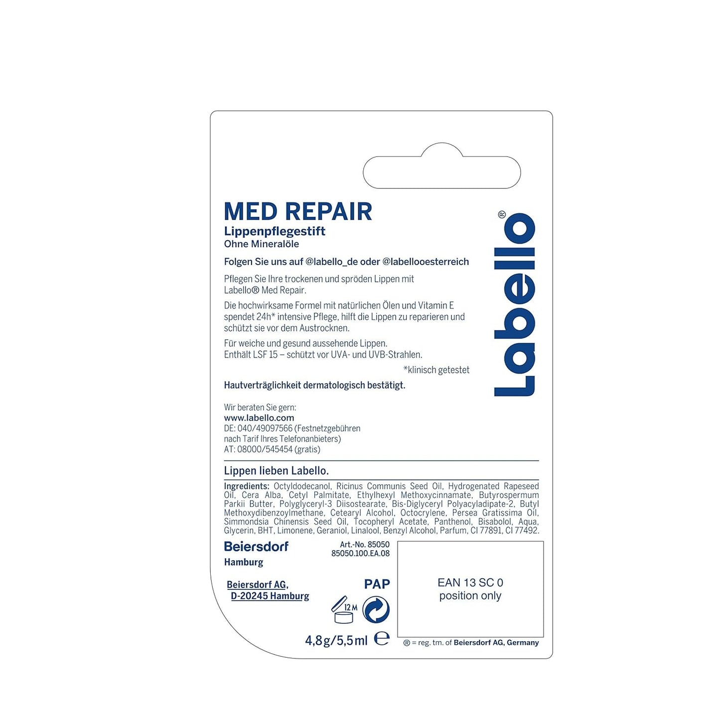 Labello Med Refair Lip Balm