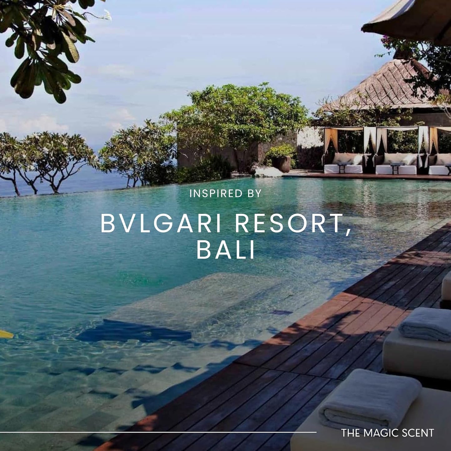 Ocean Diffuser Oil - Hotel & Home Luxury Scents Inspired by Bvlgari Resort, Bali - Oil Scents for Home Designed for Use in All Diffusers - 16.9 fl oz, 500 mL