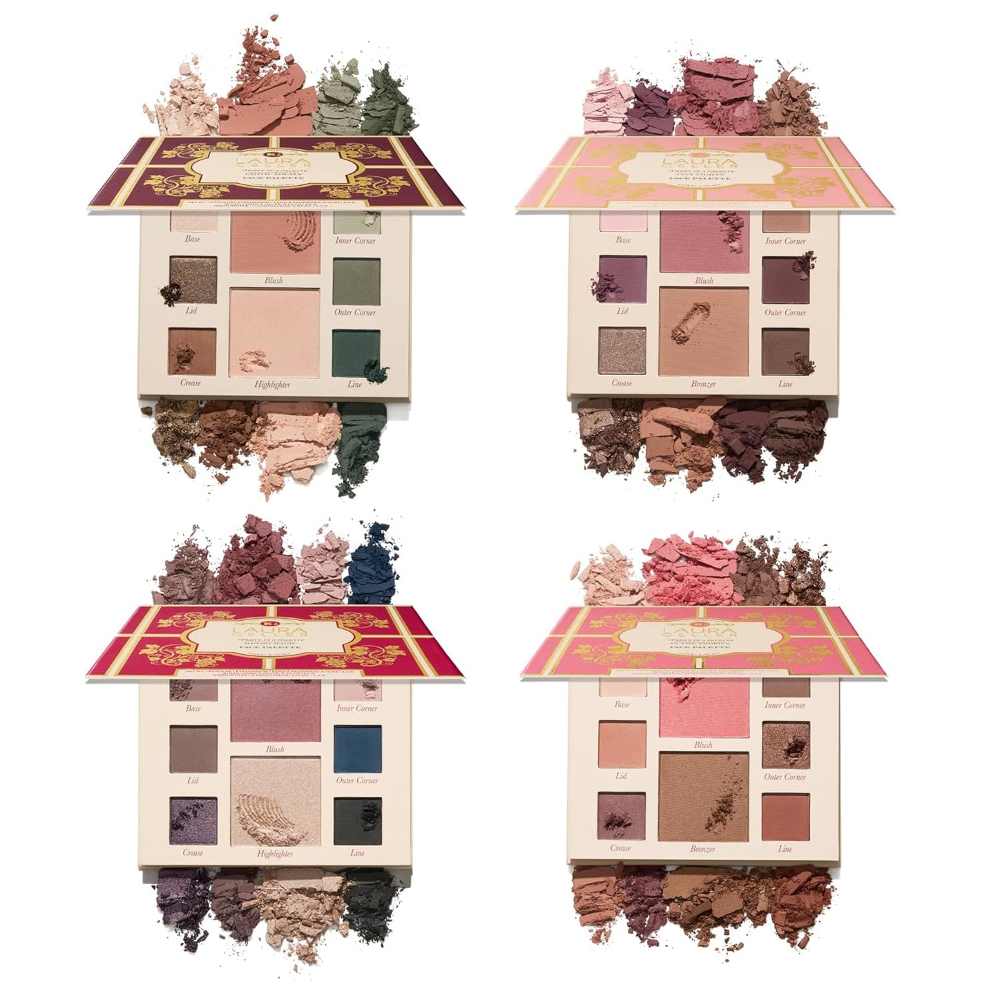 LAURA GELLER NEW YORK Annual Party in a Palette Full Face Palette Set (01 Ready to Jetset!)