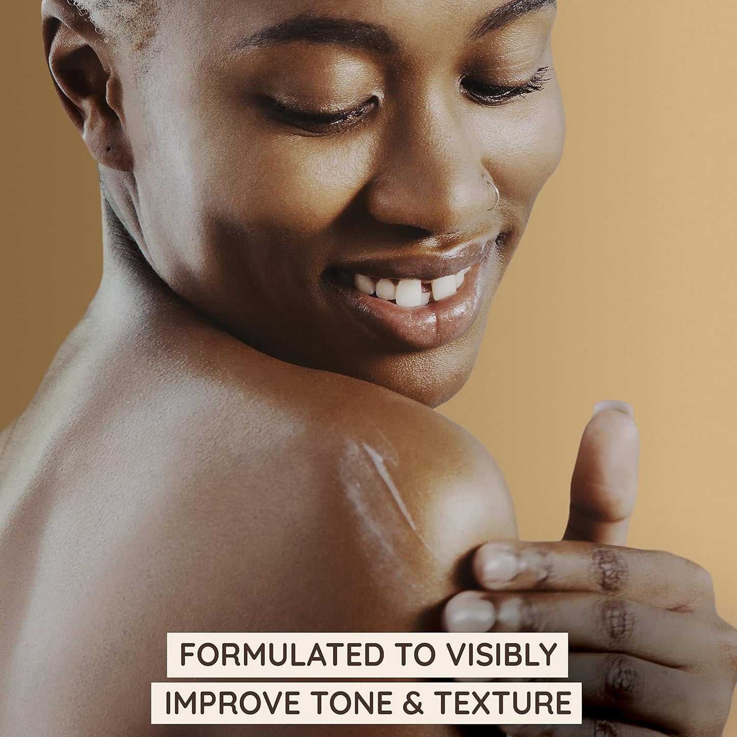 Aveeno Tone + Texture Daily Renewing Body Lotion with Prebiotic Oat Hydrates & Smooths Dry, Rough, Bumpy Skin Even KP, Fragrance-Free, 18 fl. Oz