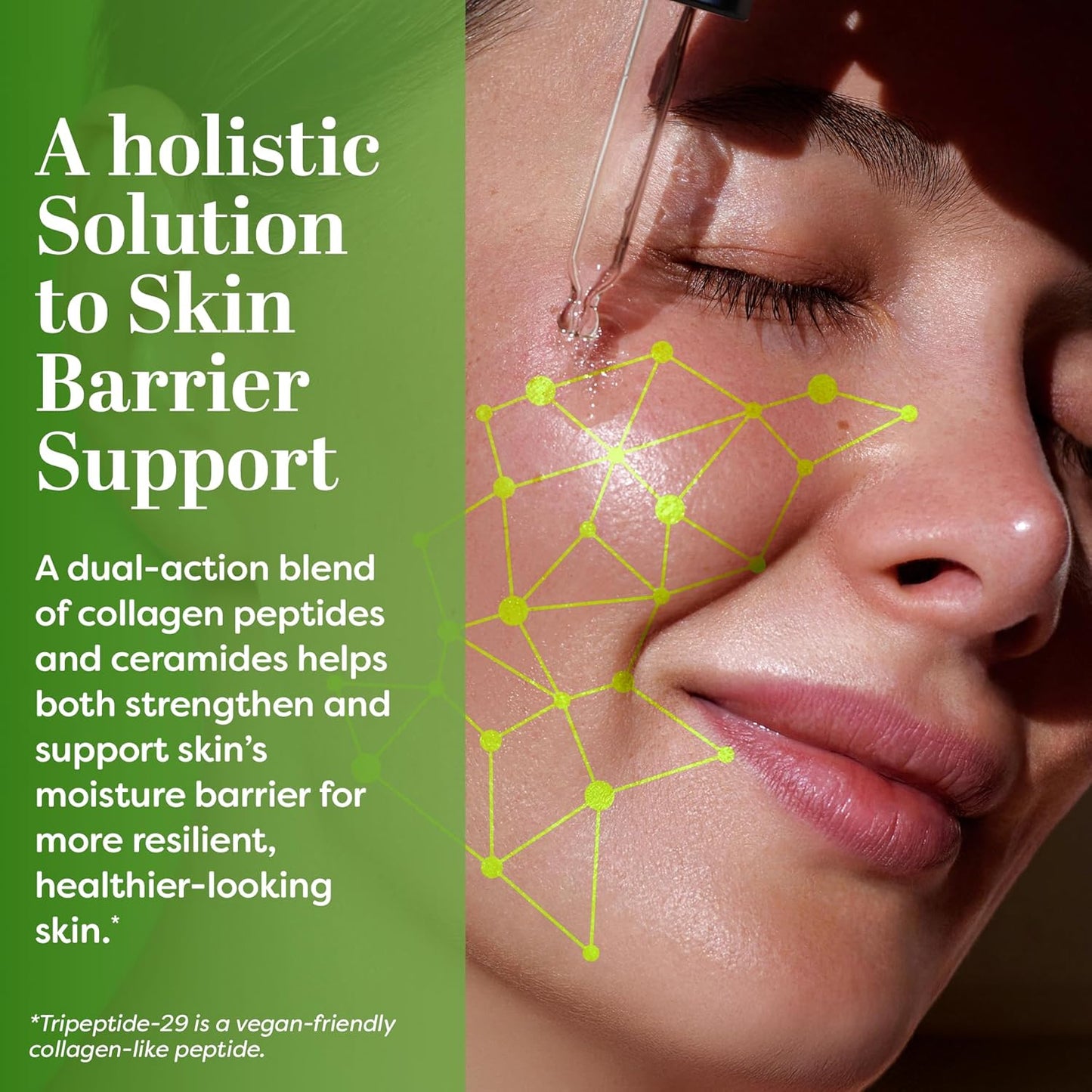 TruSkin Pro Collagen Multi Peptides Serum for Face – Anti Aging Face Serum with TriPeptide-29 & Ceramides – Support Skin’s Natural Collagen & Skin Barrier for Firmer-Looking Skin – 1 fl. Oz