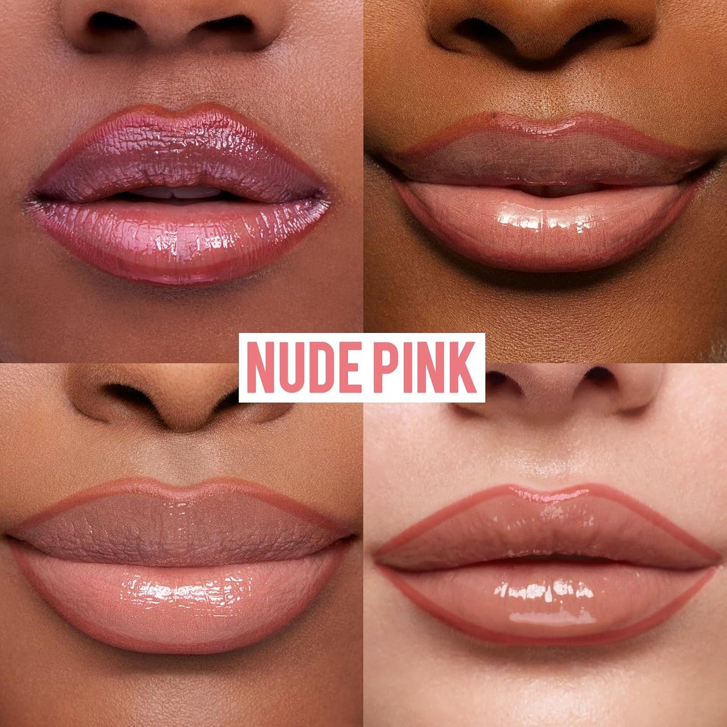 iMethod Natural Long Lasting Lip Stain Peel Off - Waterproof Stay On All Day, Transfer-Proof, Highly Pigmented, Instant Peel Off Lip Stain Color, Nude Pink