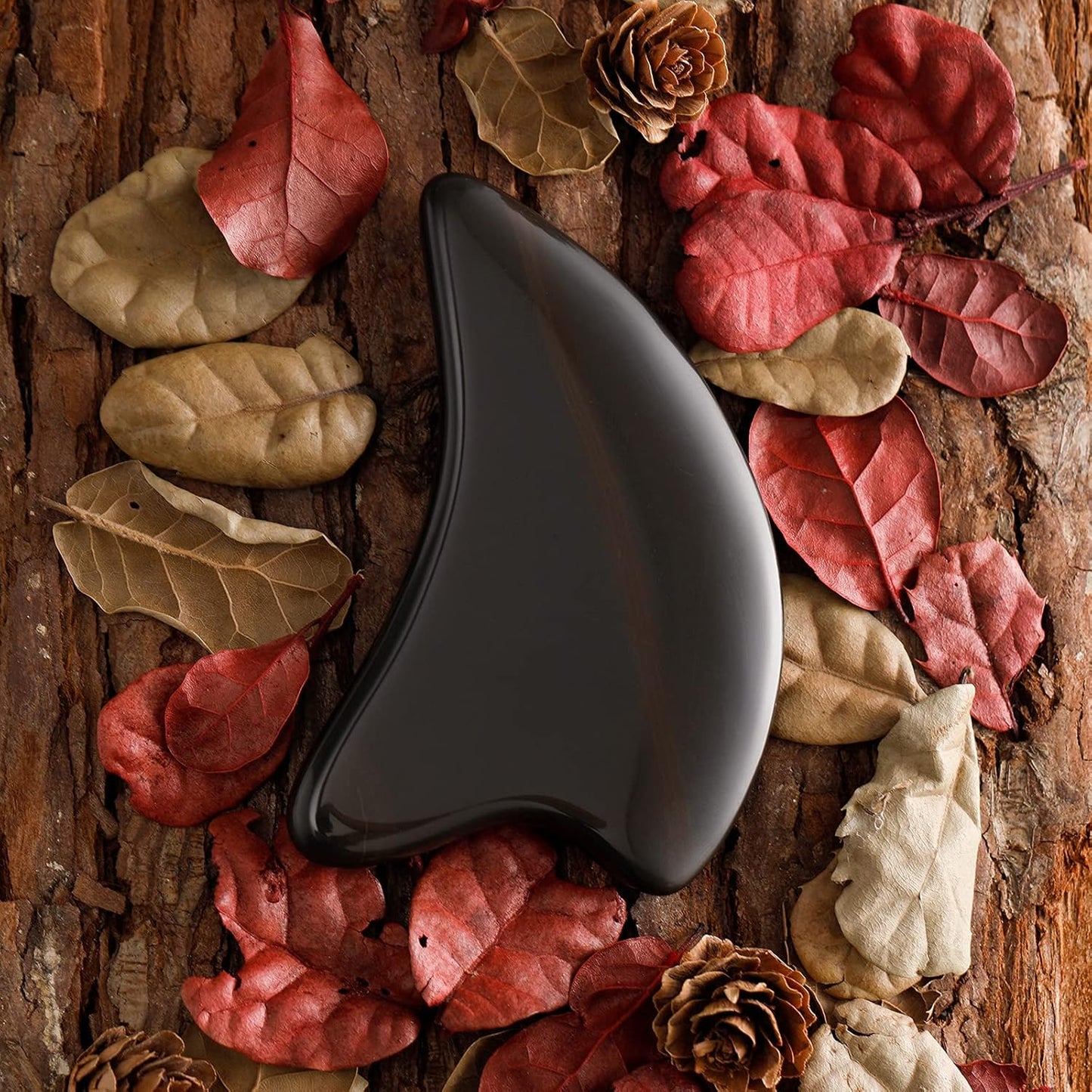 Bian Stone Gua Sha Facial Tools Scraping Massage Face Guasha Board Scraping Plate