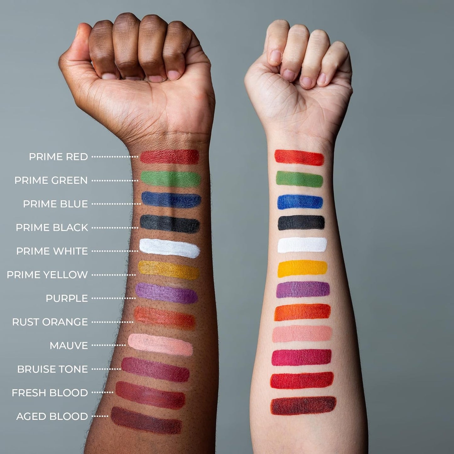 Alcohol Palette Refill Pans - FX Colors - Prime Bruise Tone