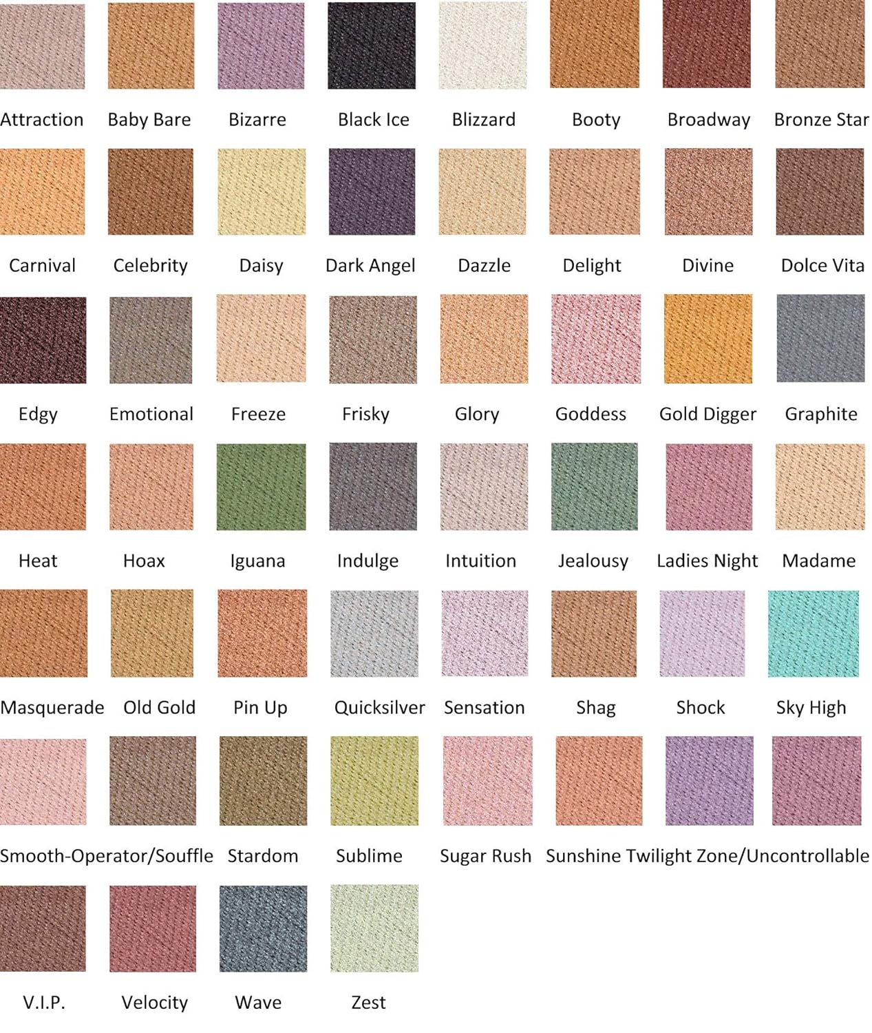 Jolie Frost Eye Shadow - Mid Size 3 g (Dazzle)