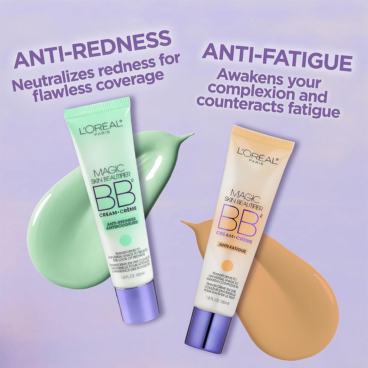 L'Oreal Paris Makeup Magic Skin Beautifier BB Cream Tinted Moisturizer, Deep, 1 fl oz, 1 Count