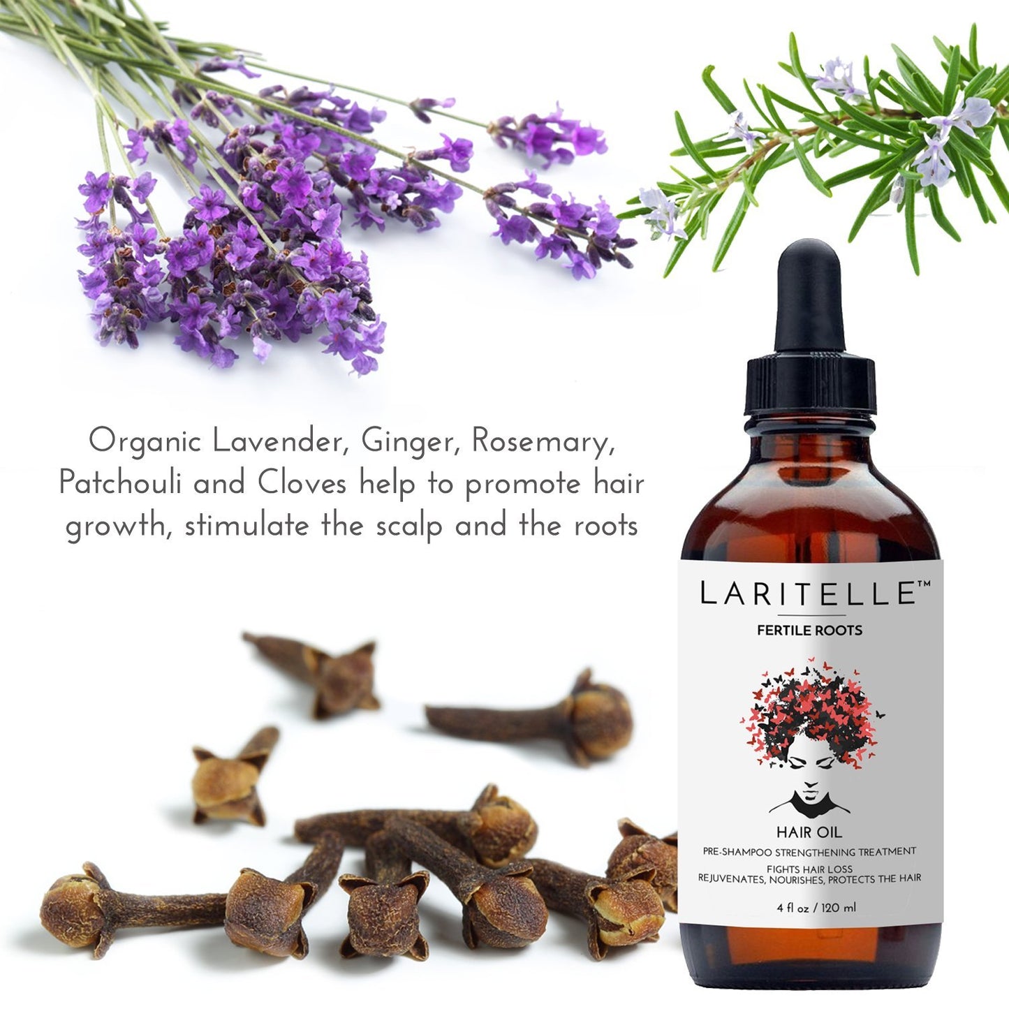 Organic Hair Loss Treatment for Men and Women | Fortifying, Strengthening and Follicle Rejuvenating | Stops Hair Shedding, Promotes New Hair Growth | GMO-free. Vegan | 4 oz