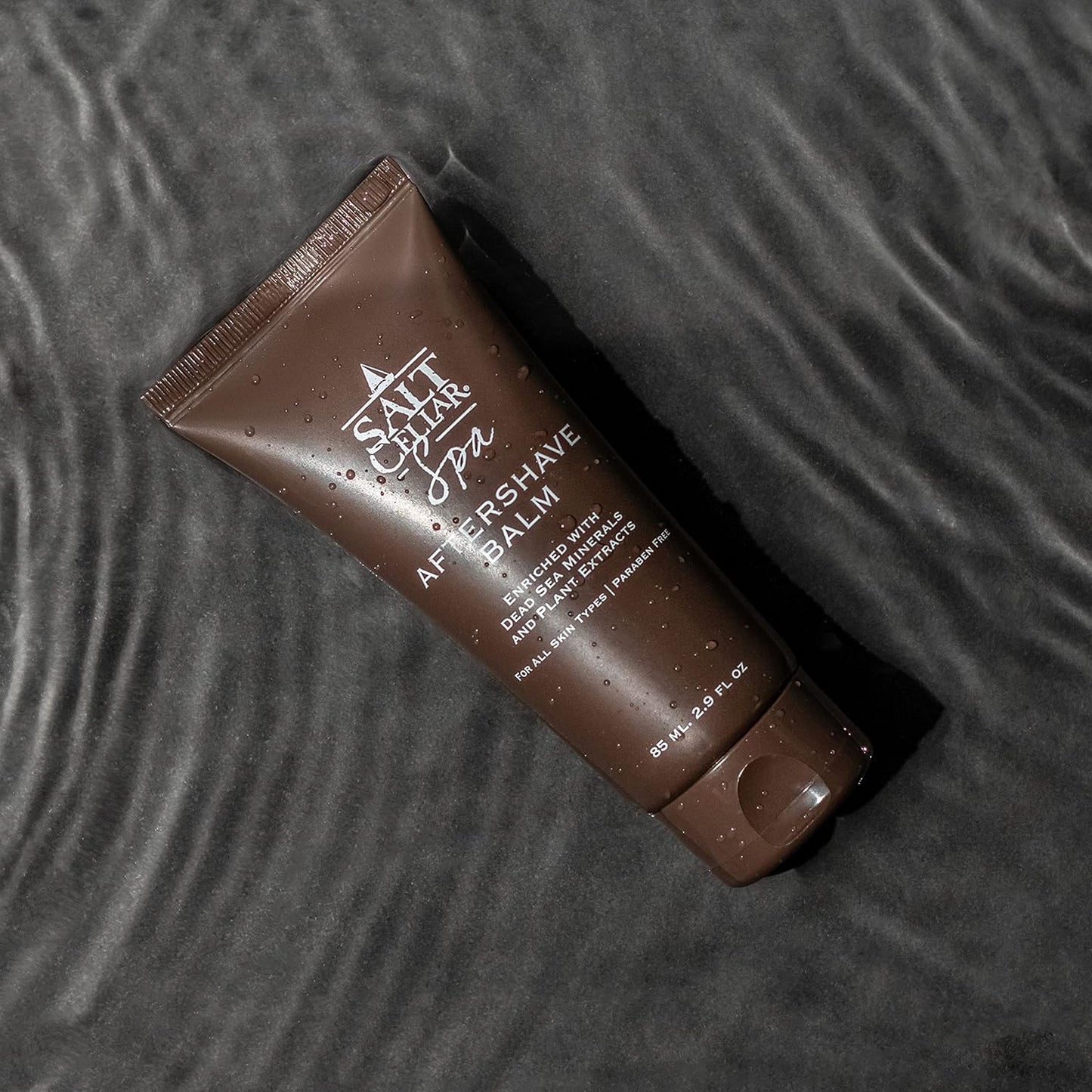 Salt Cellar Dead Sea Aftershave Balm – All Natural Men’s After Shave Balm Enriched with Dead Sea Minerals – Soothes Razor Burns and Leaves Skin Smooth, Supple and Well Protected – Paraben Free